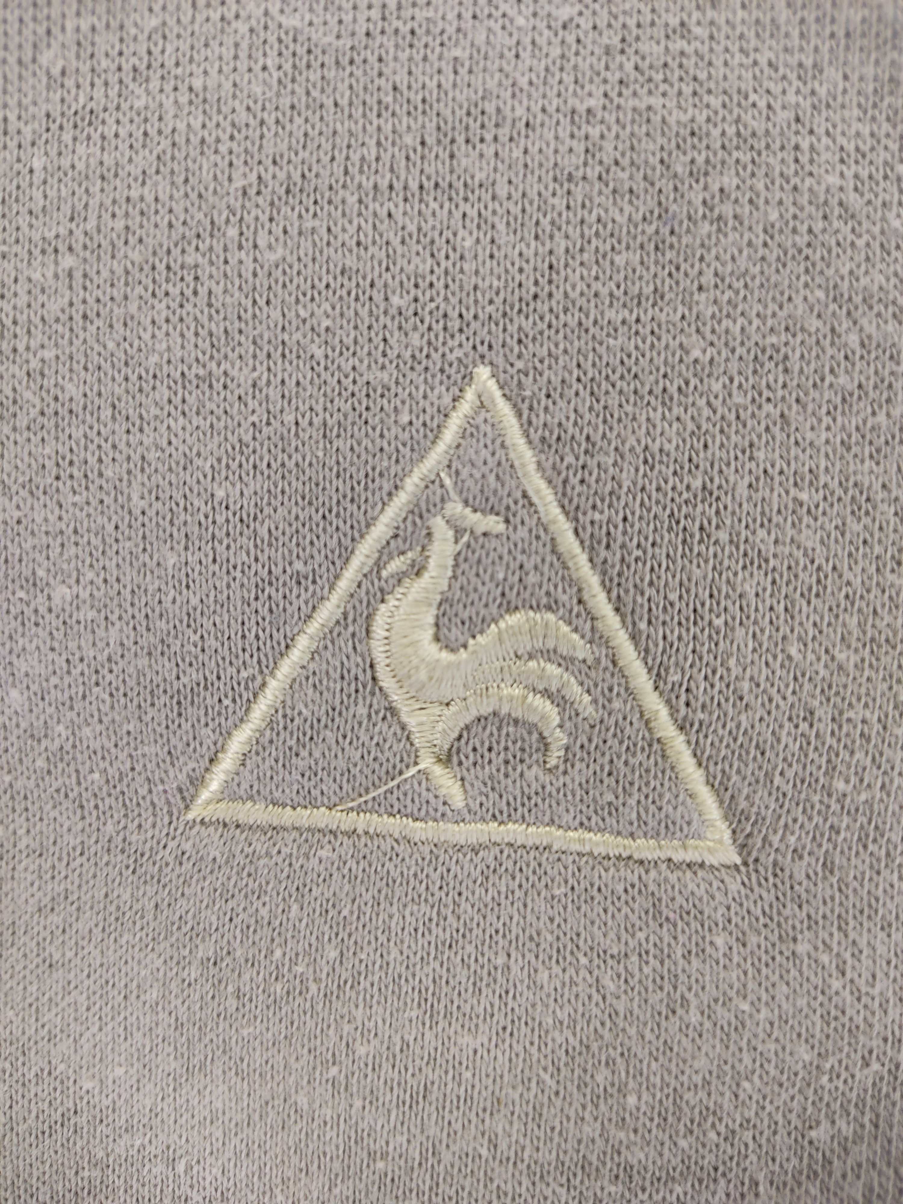 Le Coq Sportif Vintage Le Coq Sportif Sweatshirt Khaki Size US S / EU 44-46 / 1 - 2 Thumbnail