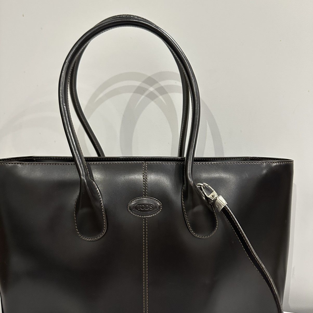 Tod's Tod’s Women’s Leather Black Tote Bag Size ONE SIZE - 2 Thumbnail