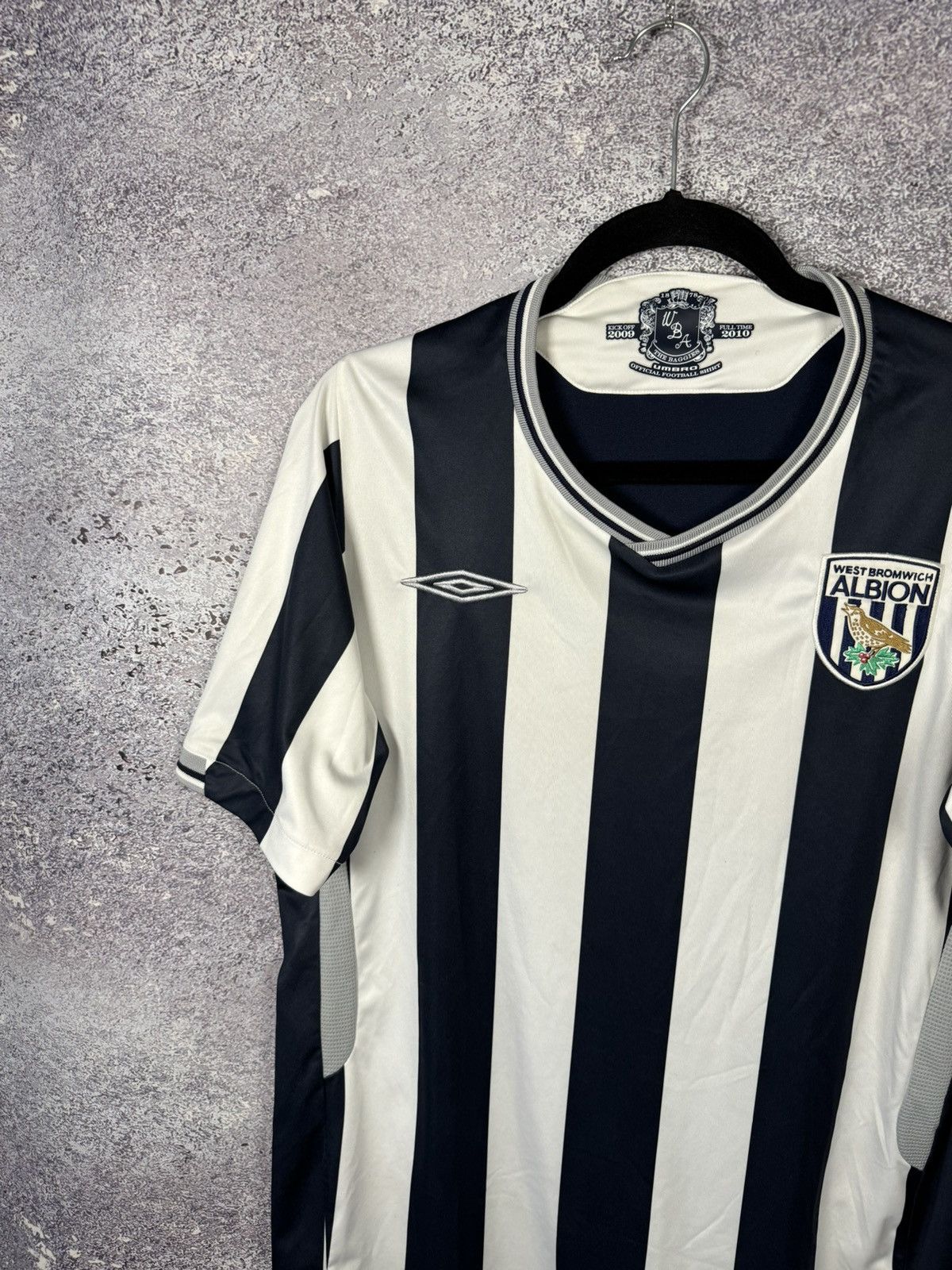 Umbro × Vintage Vintage West Bromwich Albion 2009/10 Umbro Jersey Blokcore M Size US M / EU 48-50 / 2 - 3 Thumbnail