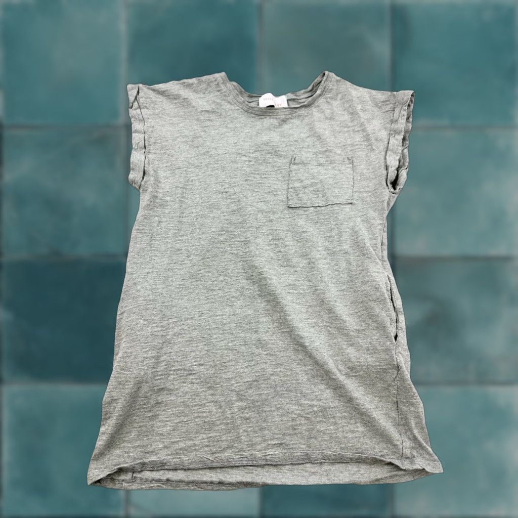 Anthropologie Holiday Anthropologie Tunic Top Womens M Grey Pockets Size M / US 6-8 / IT 42-44 - 1 Thumbnail
