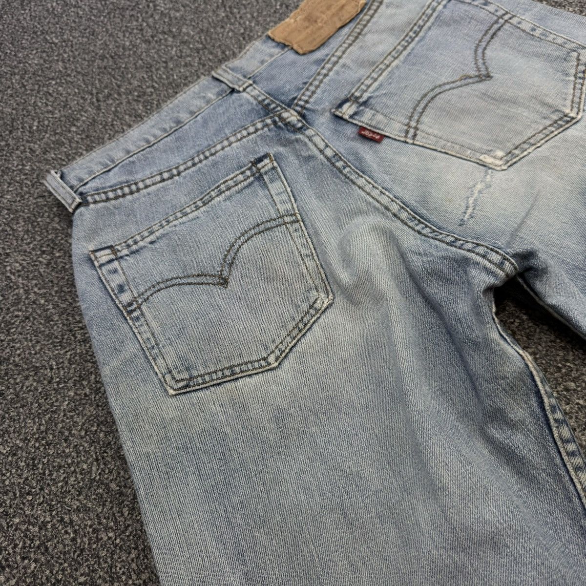 Levi's Vintage Clothing Vintage 90s Levis 509-0217 Faded Aging Denim Light Washed Size US 29 - 11 Thumbnail
