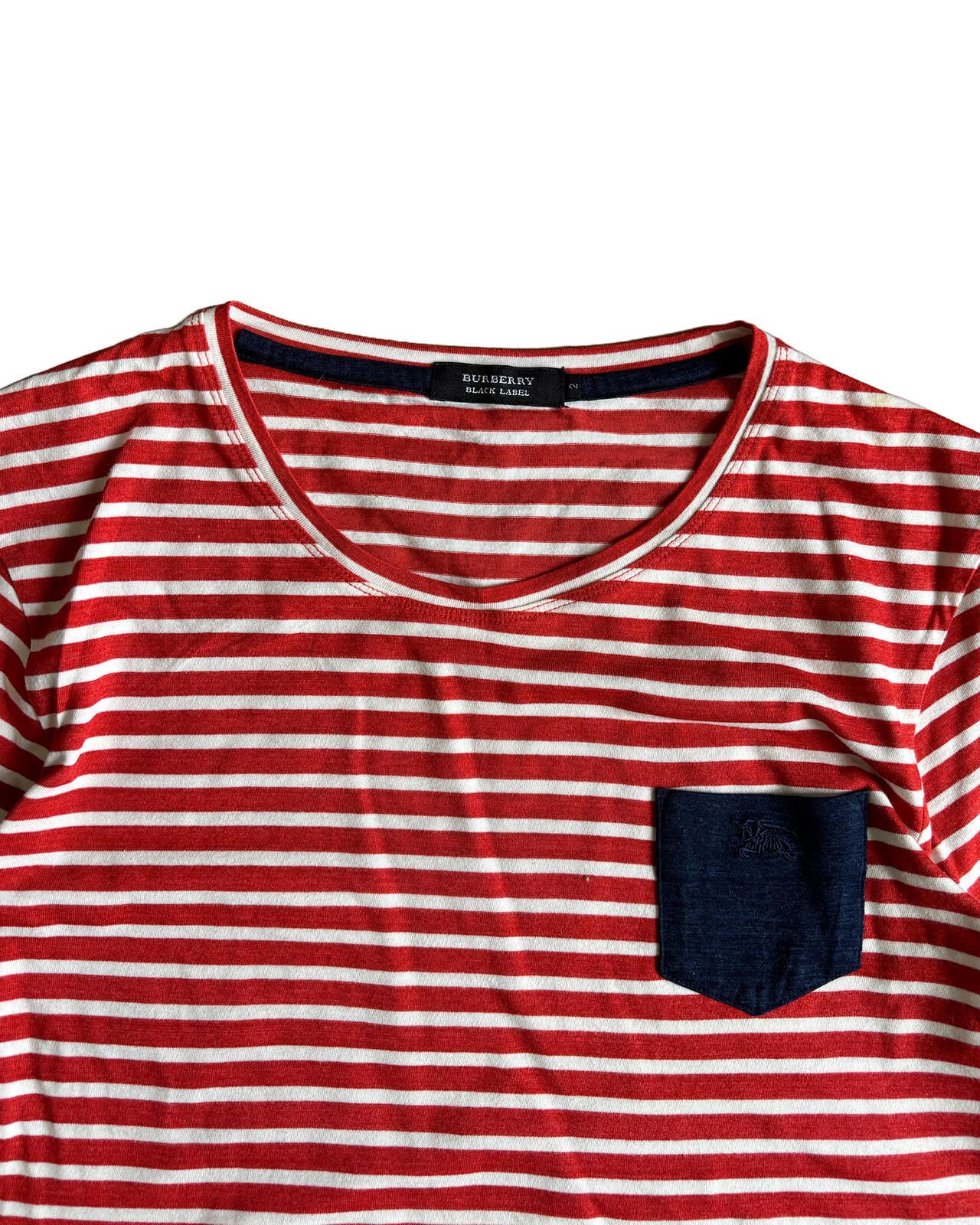 Burberry Burberry Black Label Striped Long Sleeve Tee Size US S / EU 44-46 / 1 - 2 Thumbnail
