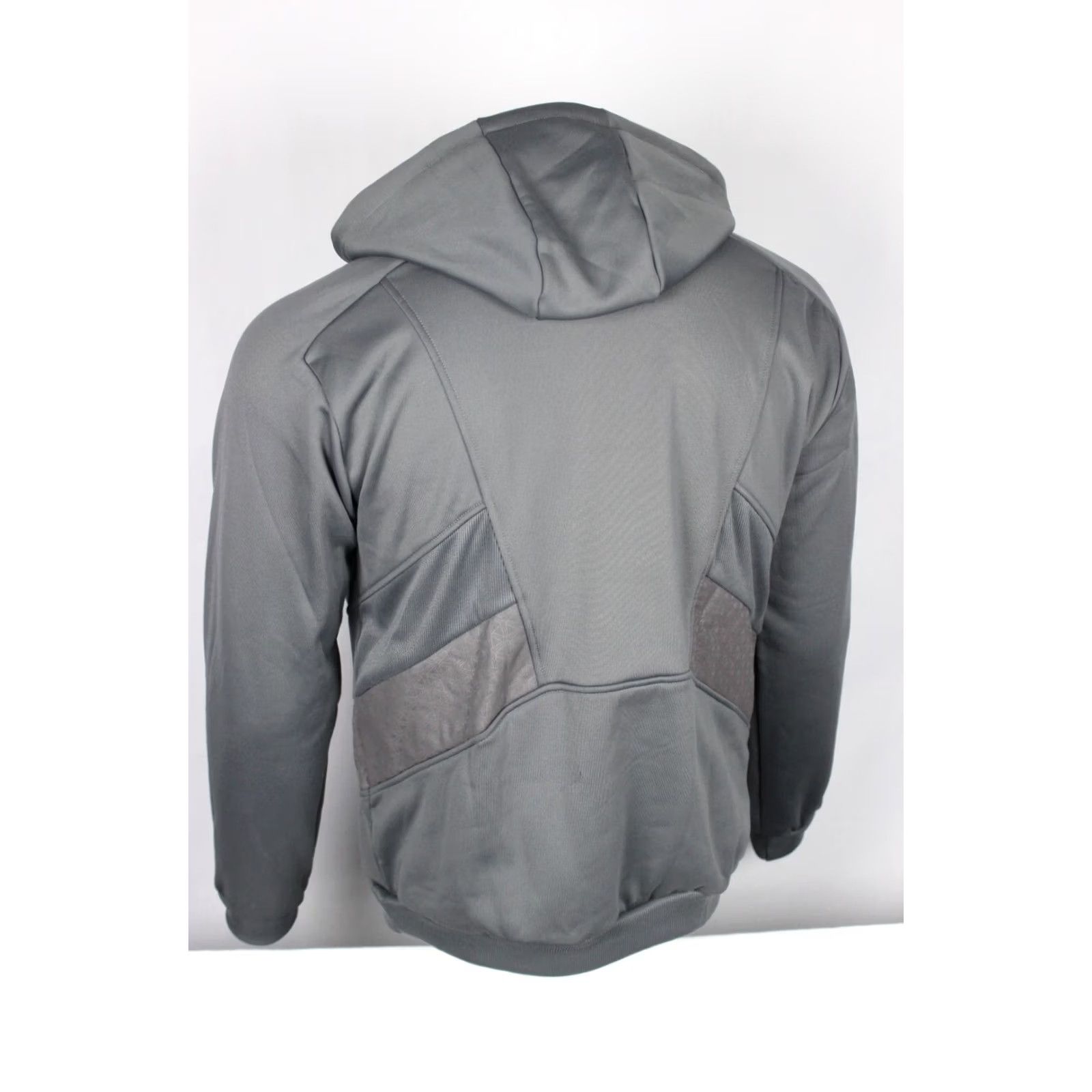 Adidas Adidas Men's Hoodie Sideline Travel Pullover M Medium Gray White HS1282 Fleece Size US M / EU 48-50 / 2 - 2 Thumbnail