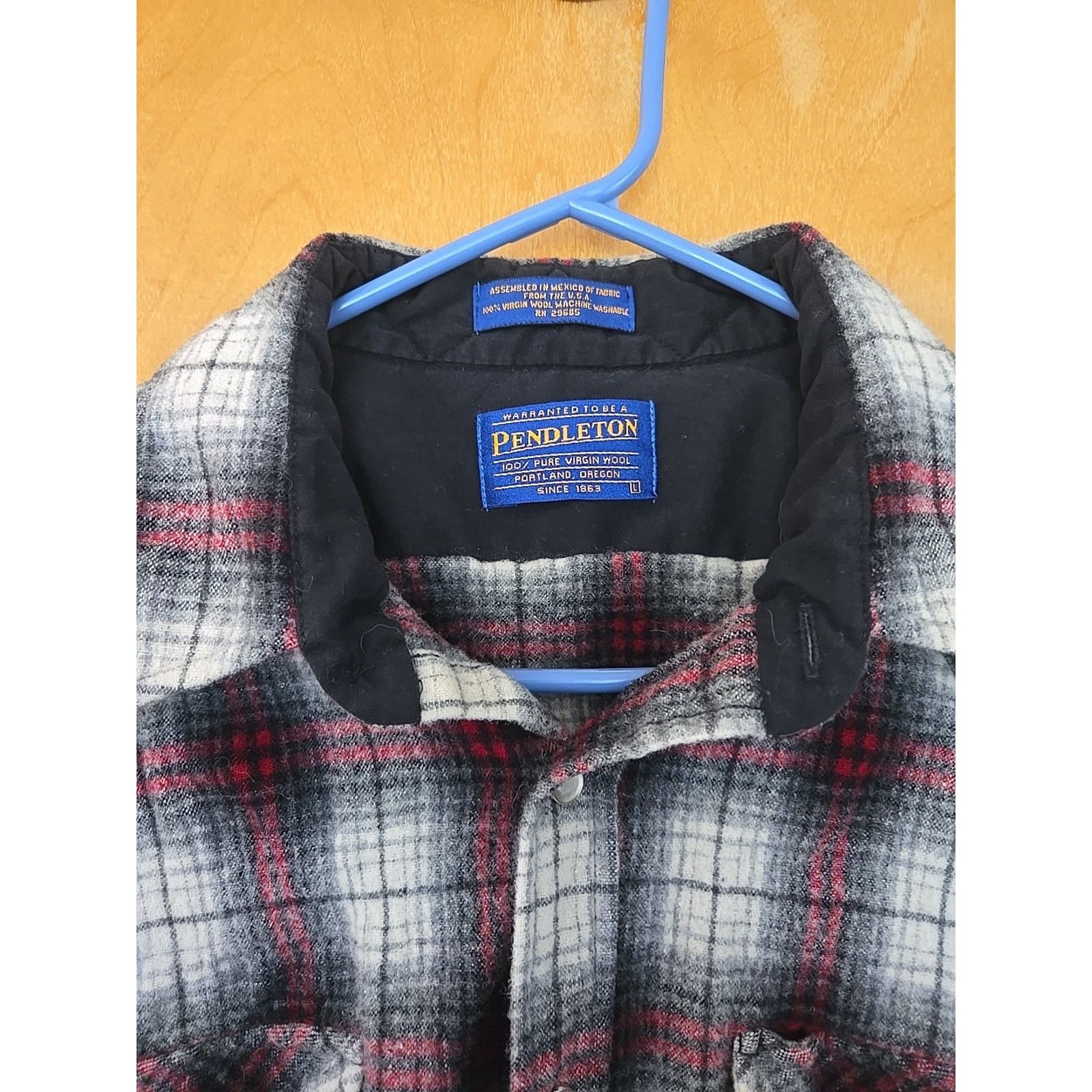 Pendleton Pendleton Wool Pearl Snap High Grade Western Shirt Large Size US L / EU 52-54 / 3 - 3 Thumbnail