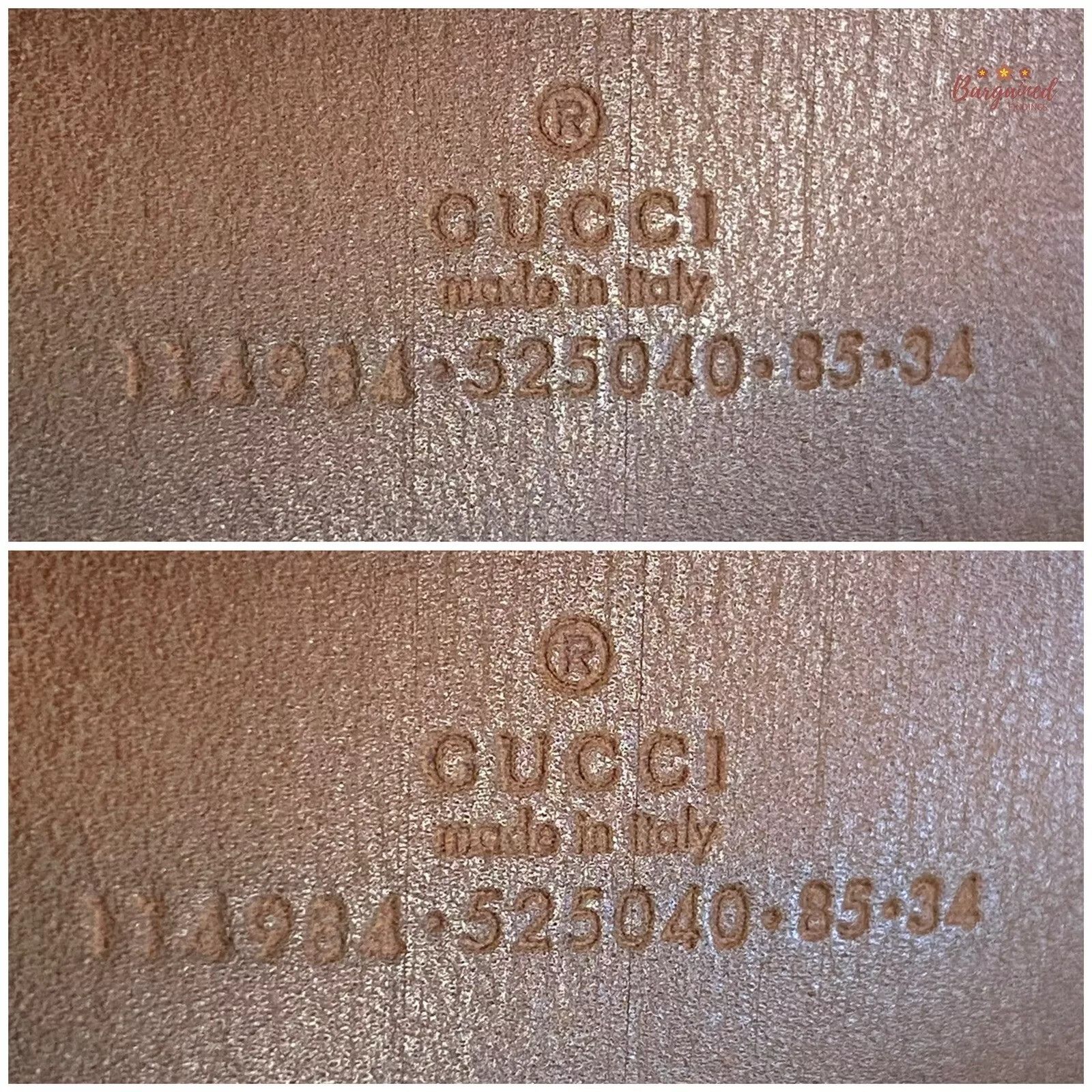 Gucci Gucci Guccissima Leather Silver Interlocking G Buckle Belt Size 30 - 6 Thumbnail