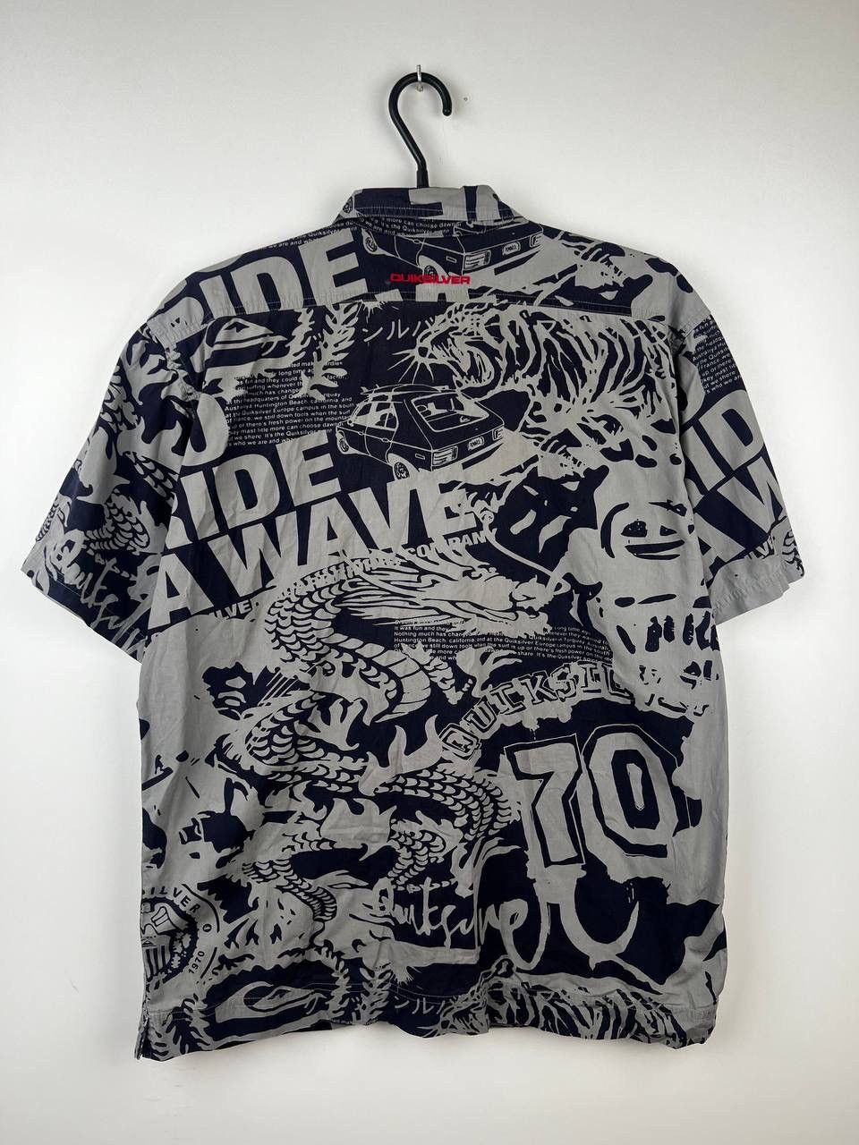 Quiksilver Quicksilver streetwear shirts size M Size US M / EU 48-50 / 2 - 2 Thumbnail