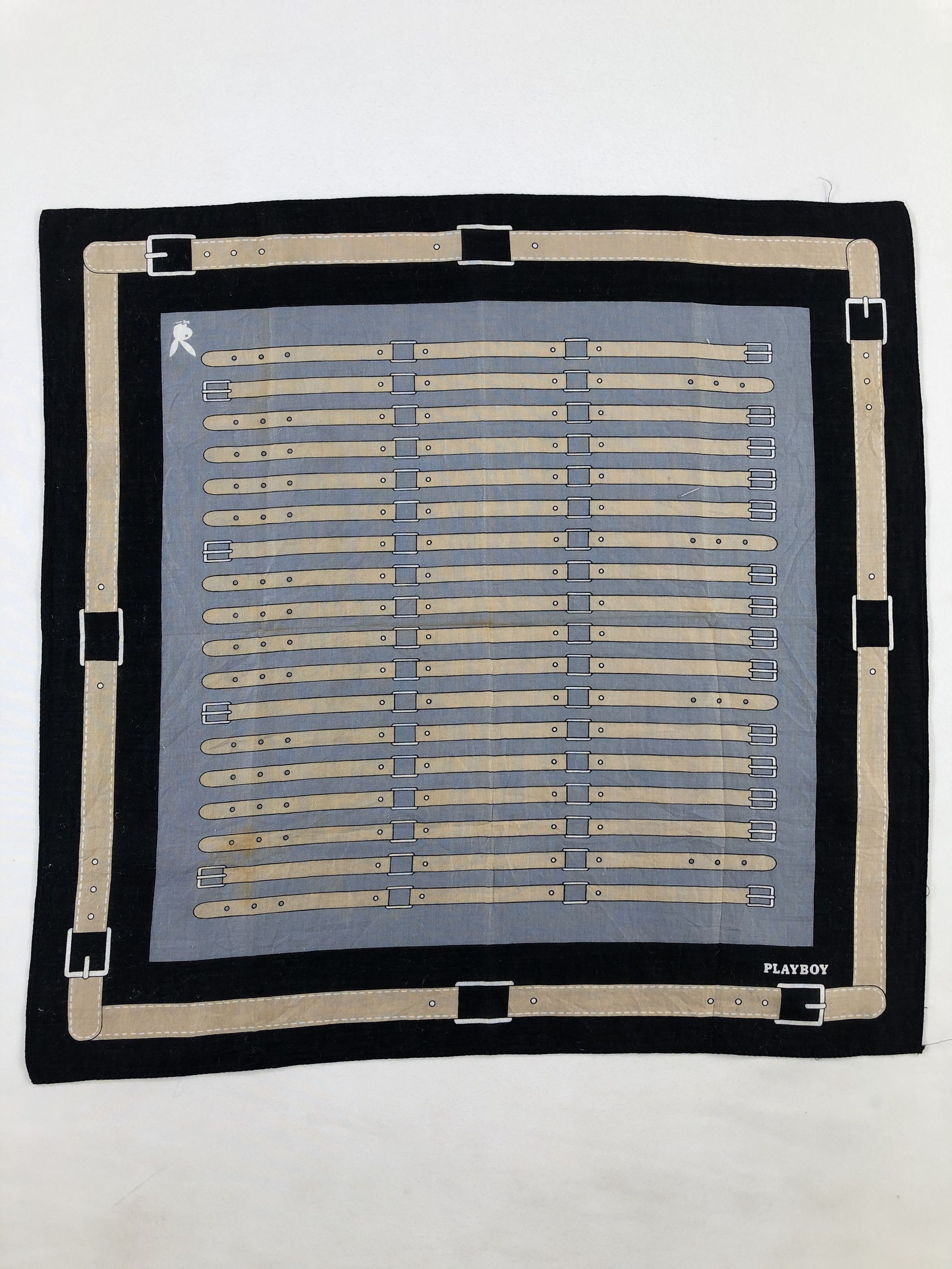 Playboy × Vintage Playboy Handkerchief / Bandana / Neckerchief Size ONE SIZE - 1 Thumbnail