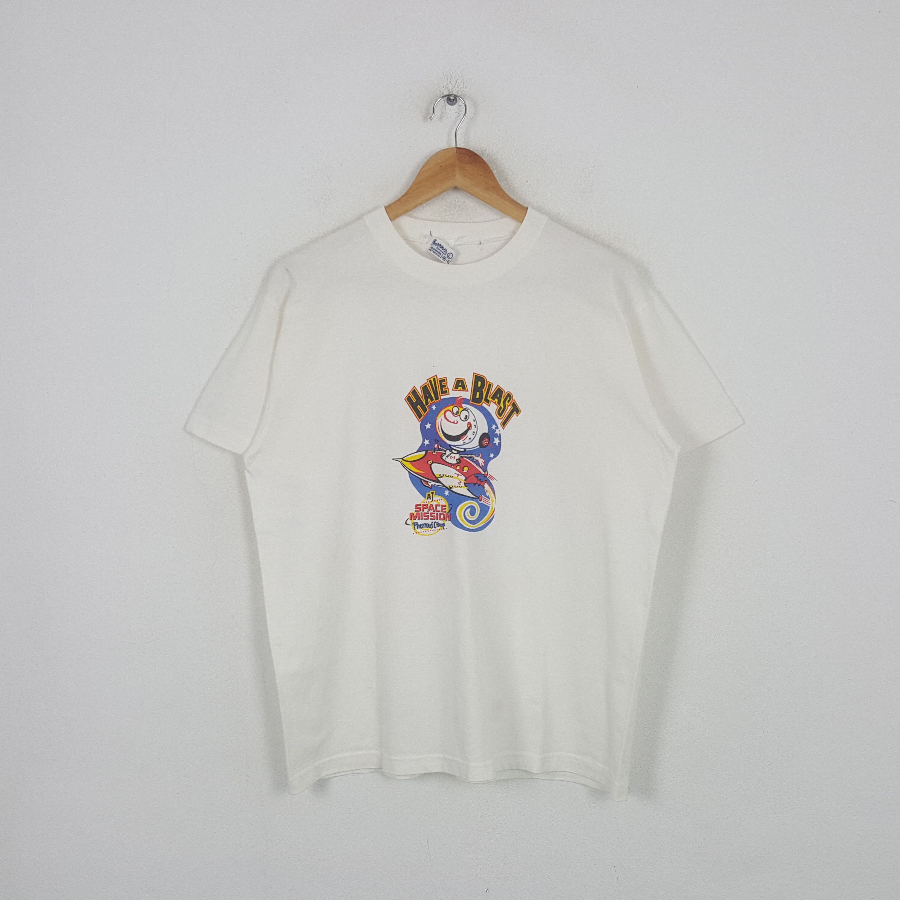 Cartoon Network Vintage Space Mision Pherrows Camp Cartoon Tshirt RR2 Size US L / EU 52-54 / 3 - 1 Thumbnail