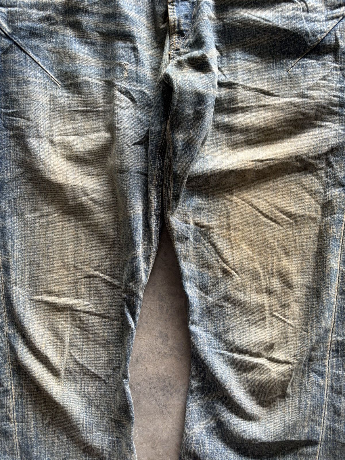 Hysteric Glamour Sick twist rusty denim backnumber japanese jeans punk grunge Size US 35 - 10 Thumbnail