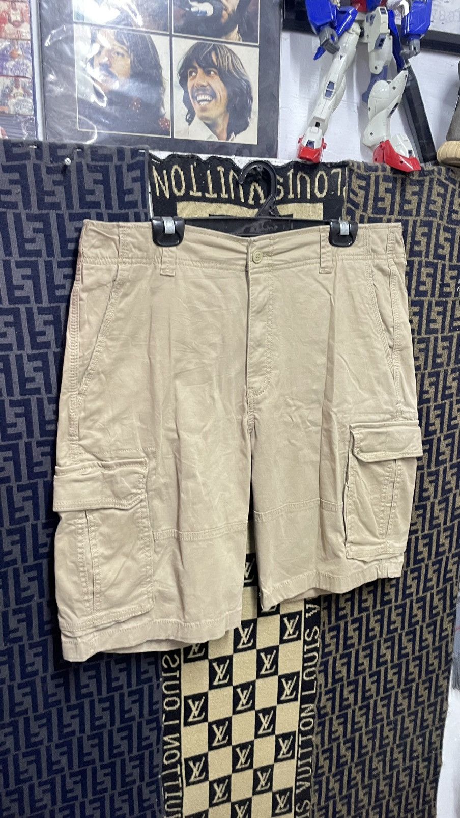 Japanese Brand Cargo short pants Size US 37 - 2 Thumbnail