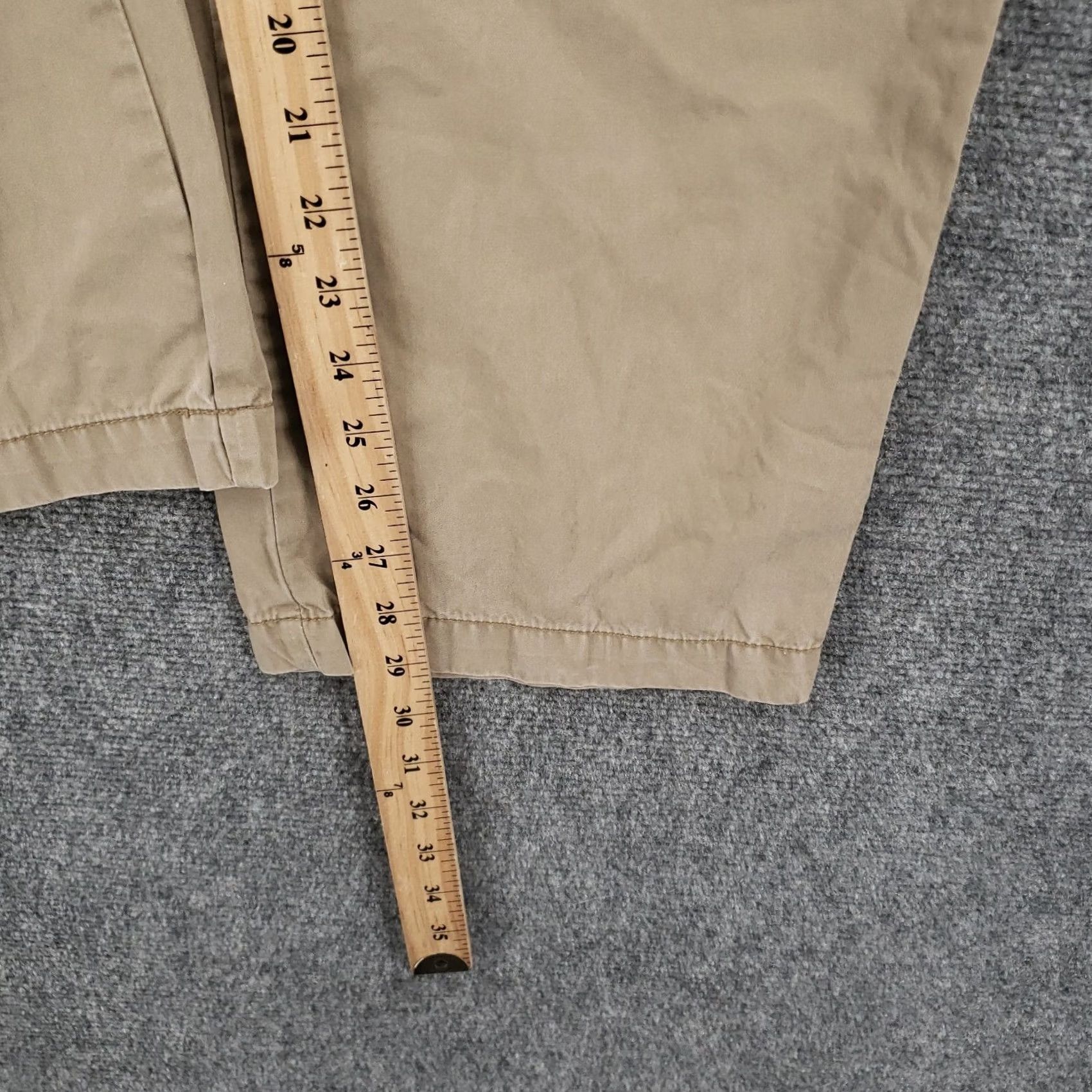Banana Republic Banana Republic Pants Mens Cargo Utility Beige Straight Leg Flat Front 36x30 Size US 36 / EU 52 - 7 Thumbnail