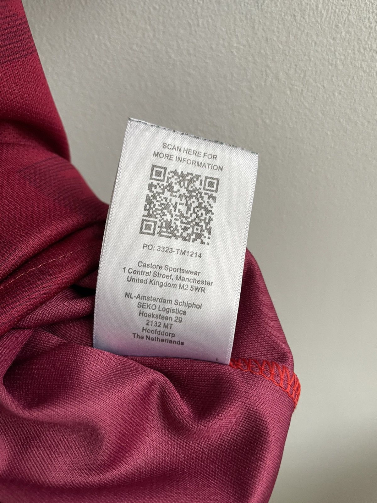 Castore Aston Villa 2023 2024 Home Football Shirt Soccer Jersey Size US S / EU 44-46 / 1 - 13 Thumbnail