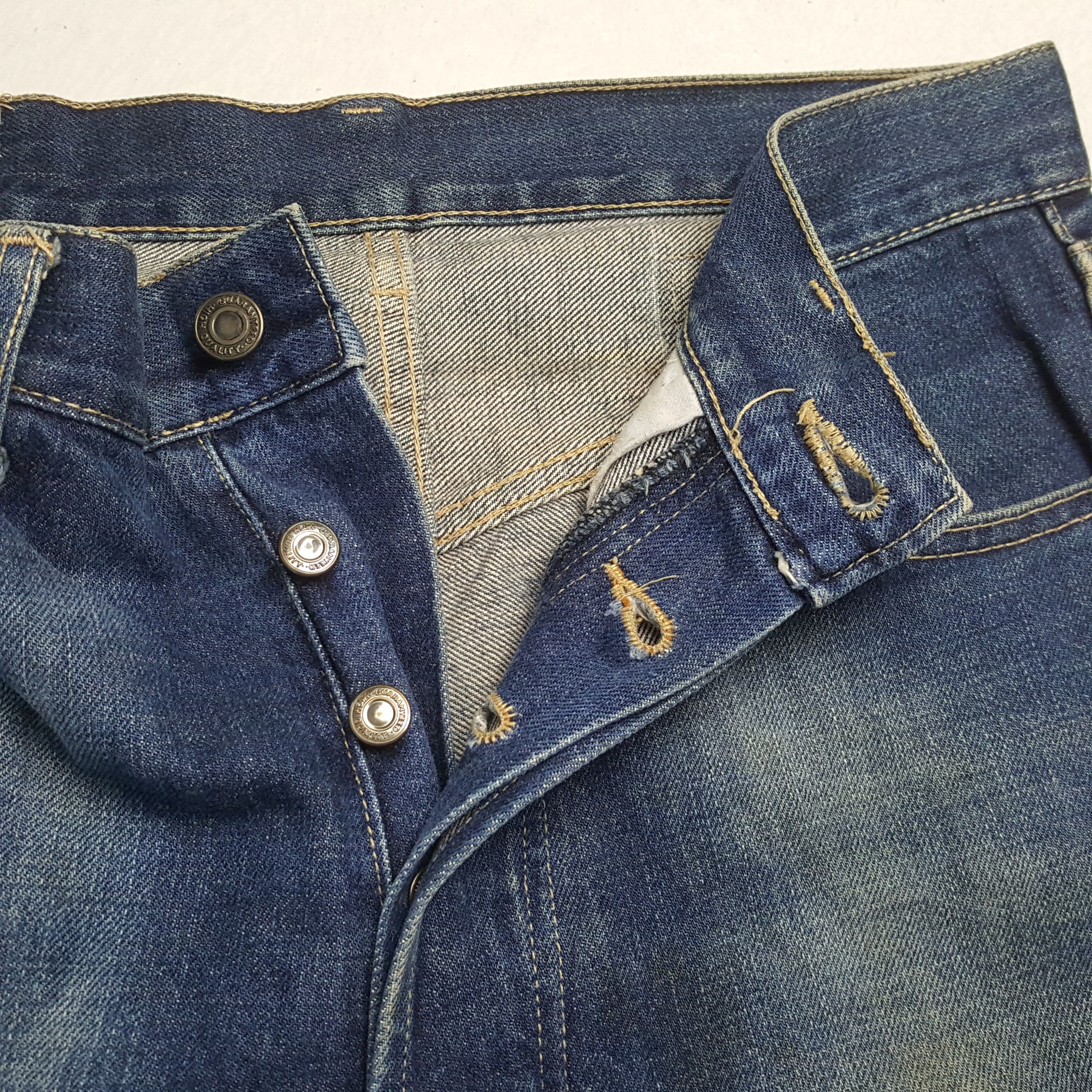Evisu × Japanese Brand × Vintage Vintage EVISU Japanese Brand Daicock Custom Design Jeans Size US 30 / EU 46 - 13 Thumbnail