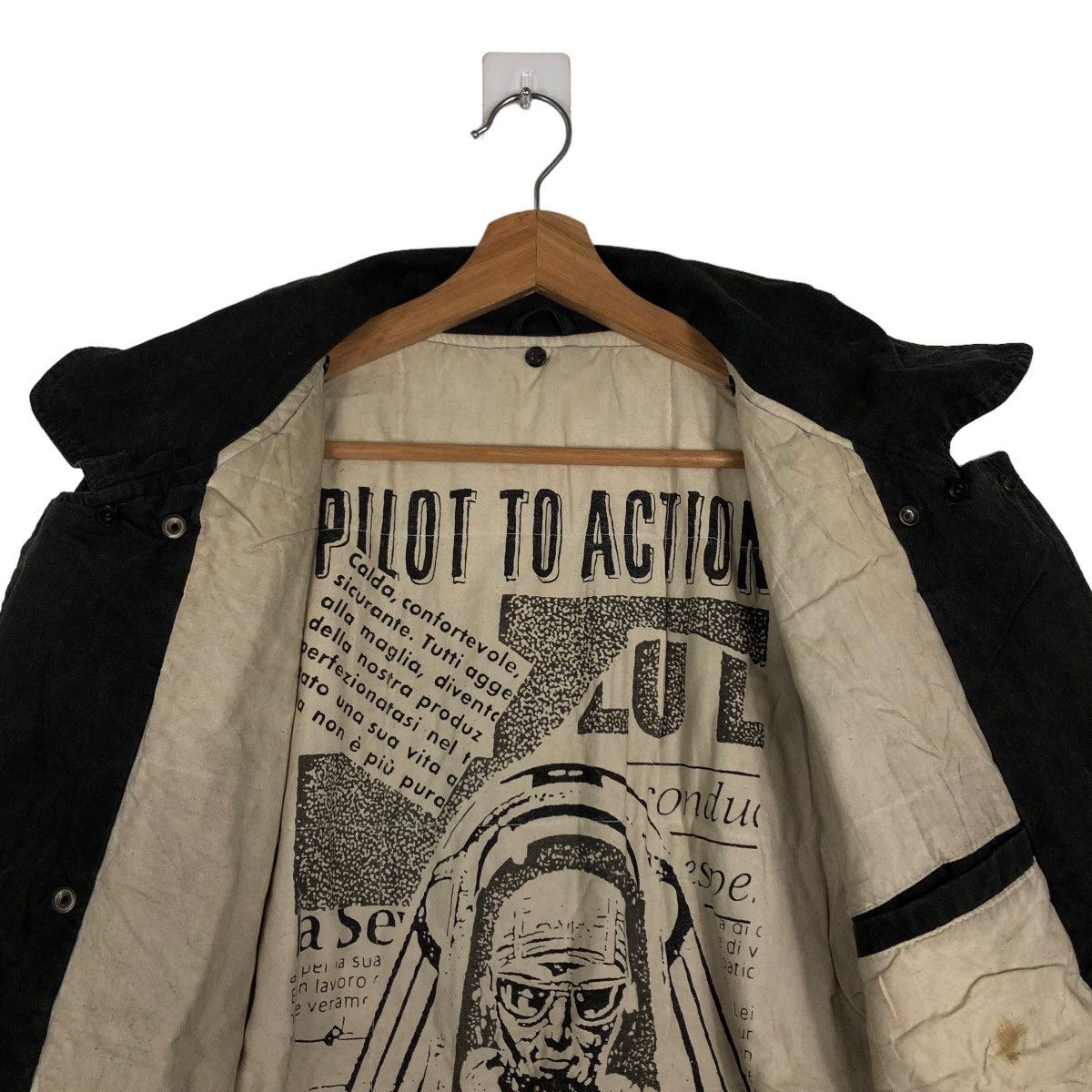 Japanese Brand 🔥RIOT RIOT BOMBER JACKET PILOT TO ACTION BONDAGE DESIGN Size US L / EU 52-54 / 3 - 11 Thumbnail