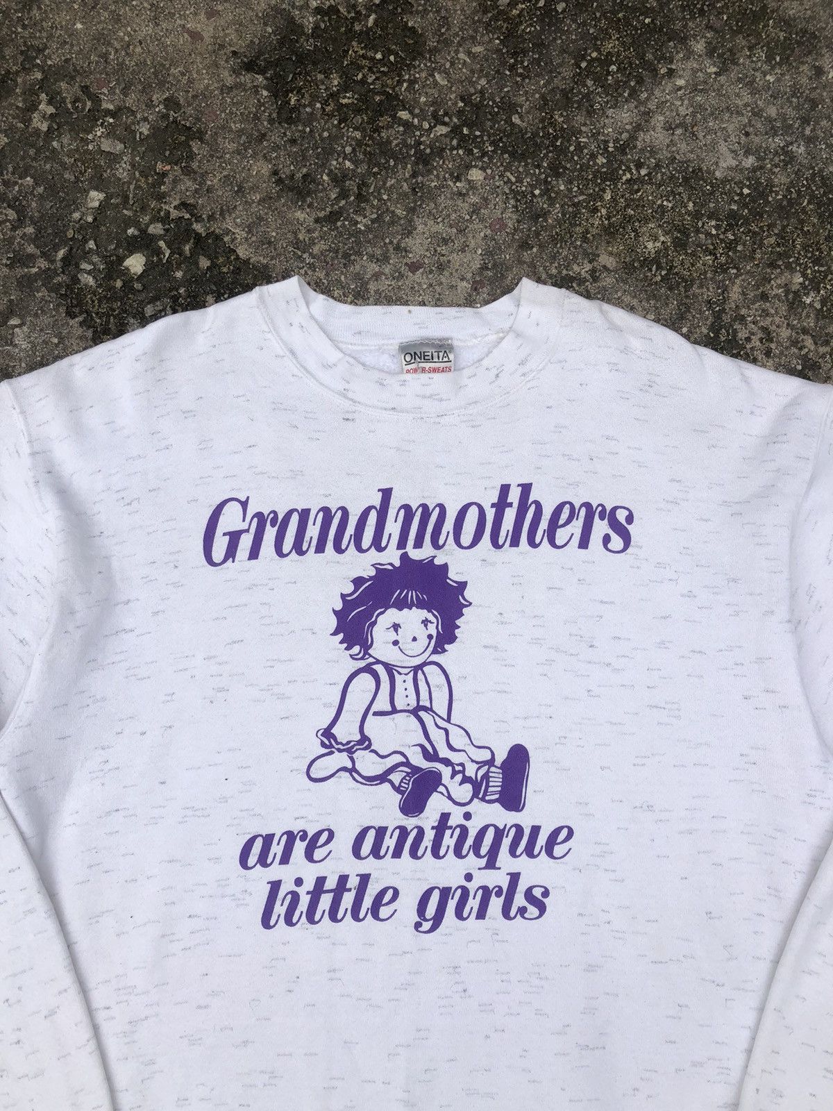 Vintage Vintage 90s Grandmother Crewneck Humor Sweatshirt Size US L / EU 52-54 / 3 - 3 Thumbnail