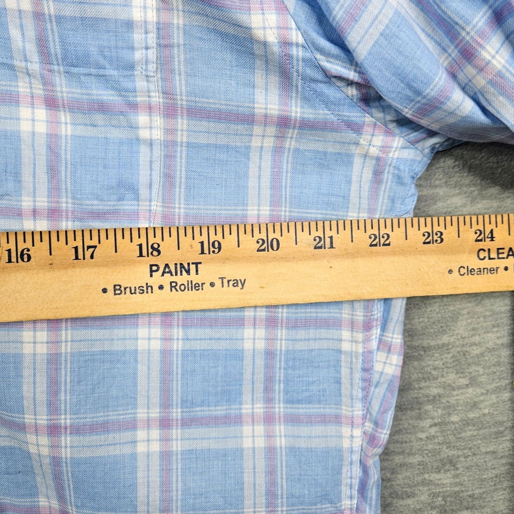 Peter Millar Peter Millar Kenton Shirt Button-Up Plaid Blue White M Men Regular Size Size US M / EU 48-50 / 2 - 4 Thumbnail