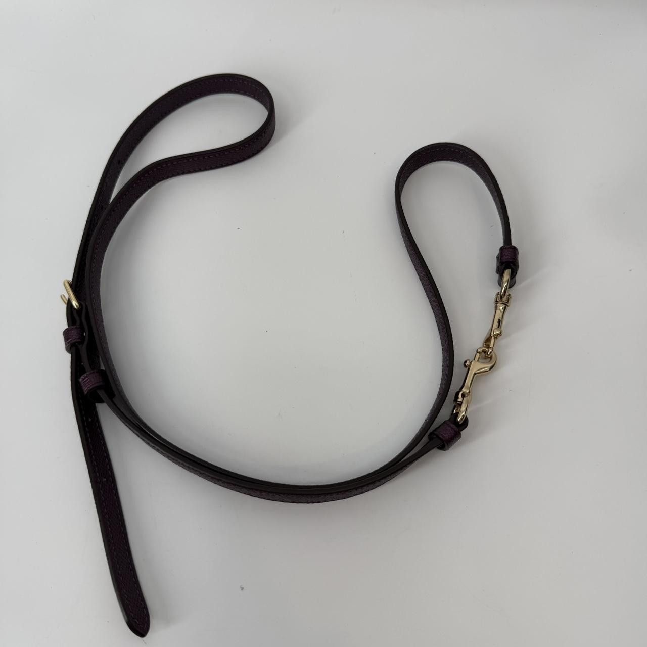 Coach Coach Leather Bag Strap Plum Size ONE SIZE - 2 Thumbnail