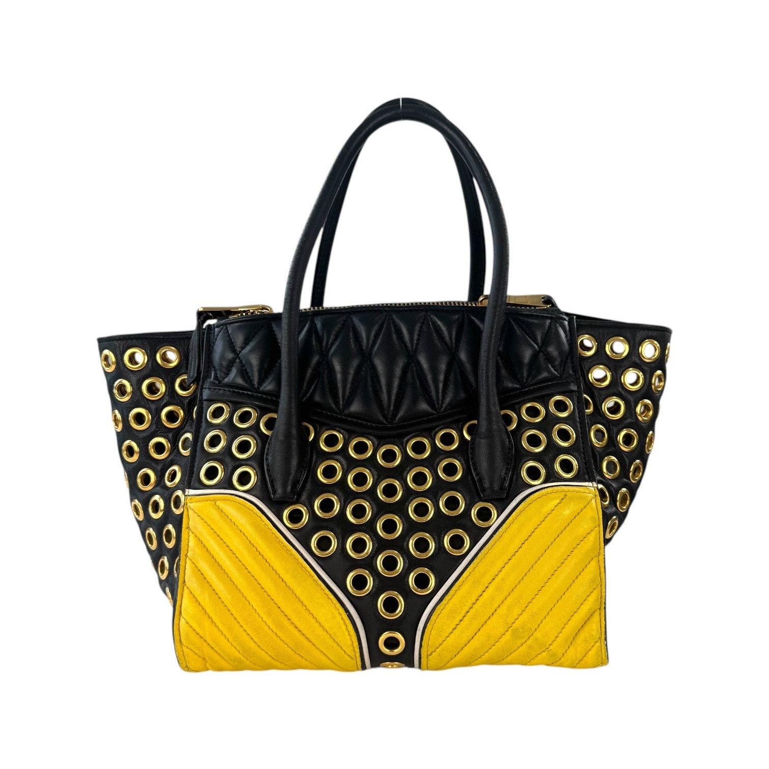 Miu Miu Miu Miu Biker Grommet Tote Bag Size ONE SIZE - 2 Thumbnail