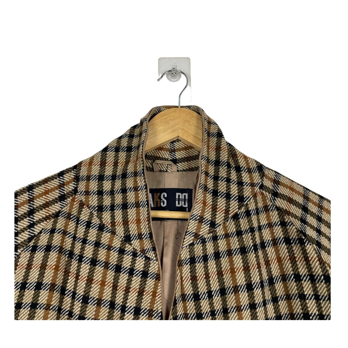 DAKS × Vintage 💥DAKS LONDON ROBE CLASSIC CHECKED LOGO INSPIRED Size US L / EU 52-54 / 3 - 4 Thumbnail
