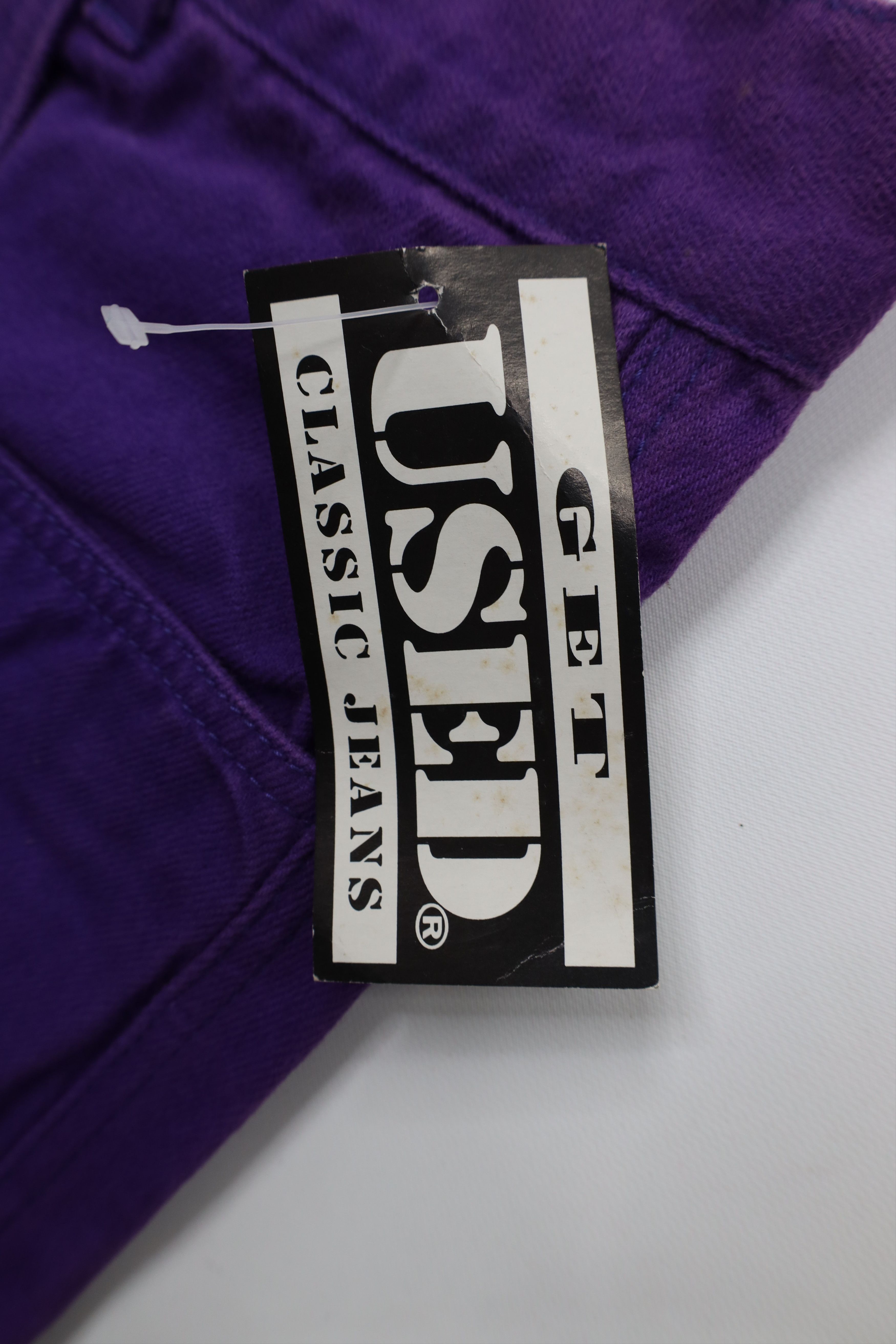 Vintage Deadstock Vintage 90s Streetwear Skateboard Jeans Purple Size US 29 - 9 Thumbnail