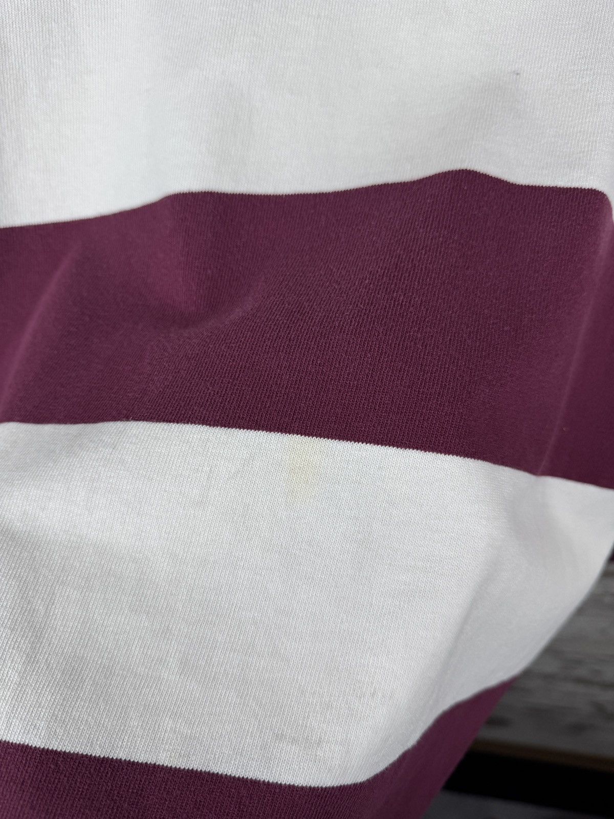 Polo Ralph Lauren Mens Vintage Polo Ralph Lauren rugby sweatshirt striped OG Size US L / EU 52-54 / 3 - 9 Thumbnail