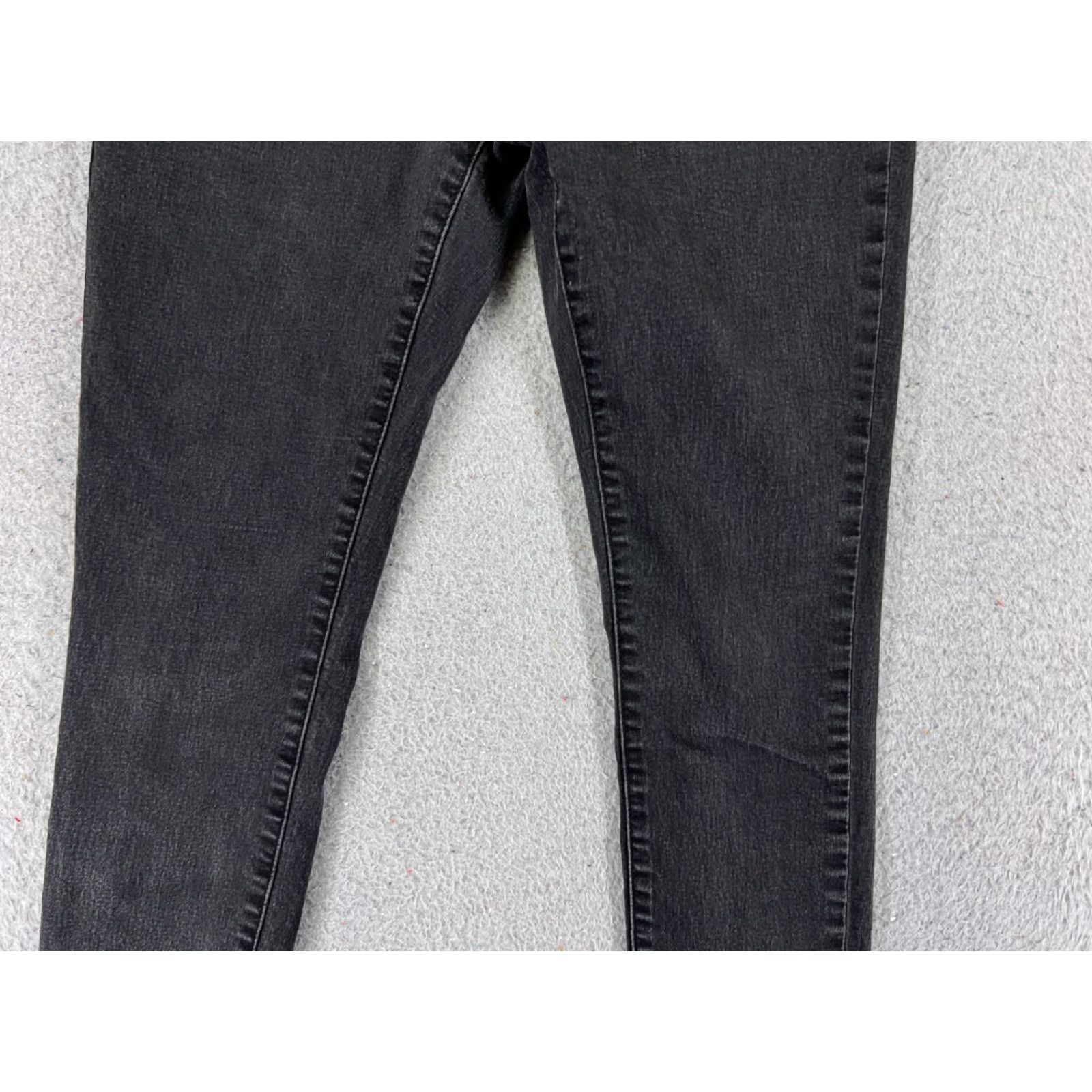 Banana Republic Banana Republic Jeans Womens 2 Black Denim High Rise Skinny Cotton Stretch Size 26" / US 2 / IT 38 - 3 Thumbnail