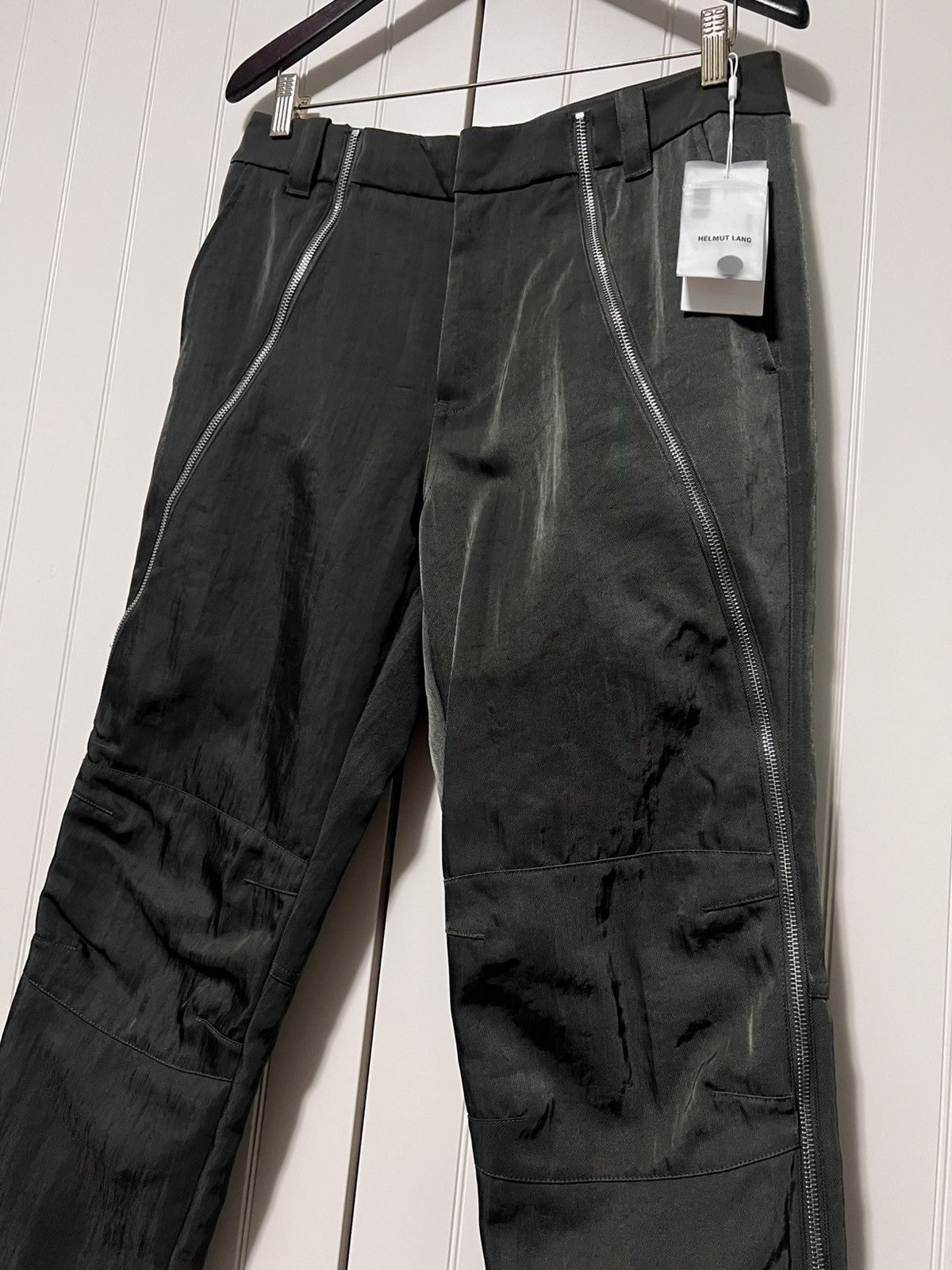 Helmut Lang Helmut Lang Flight Twill Nylon Pants Size US 31 - 1 Thumbnail