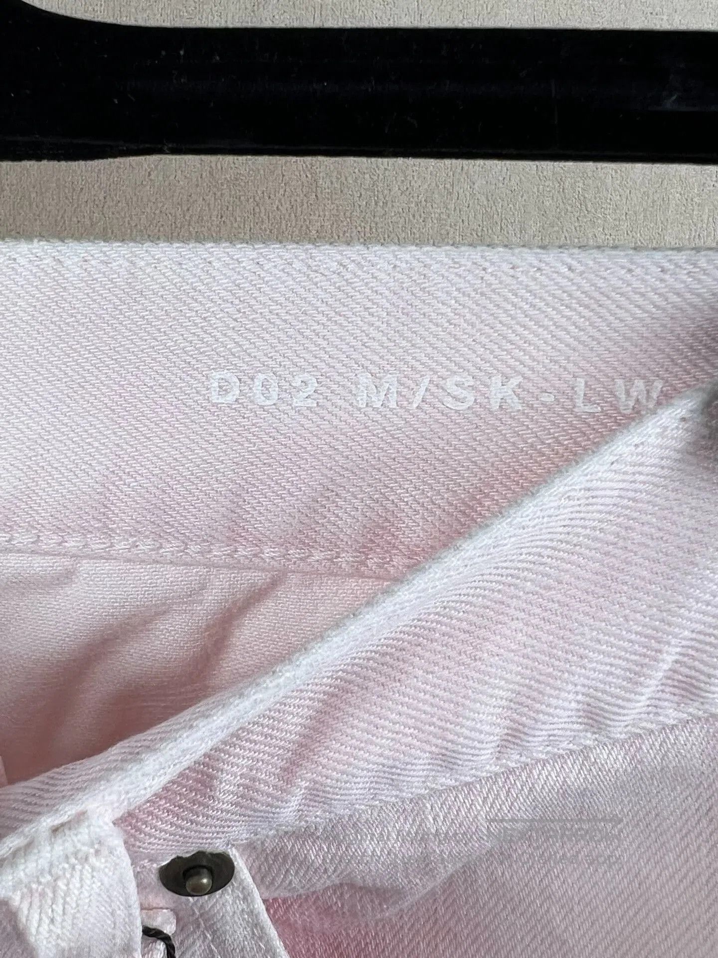 Yves Saint Laurent YSL D02 Men's Light Pink Denim Pants. Size US 31 - 4 Thumbnail