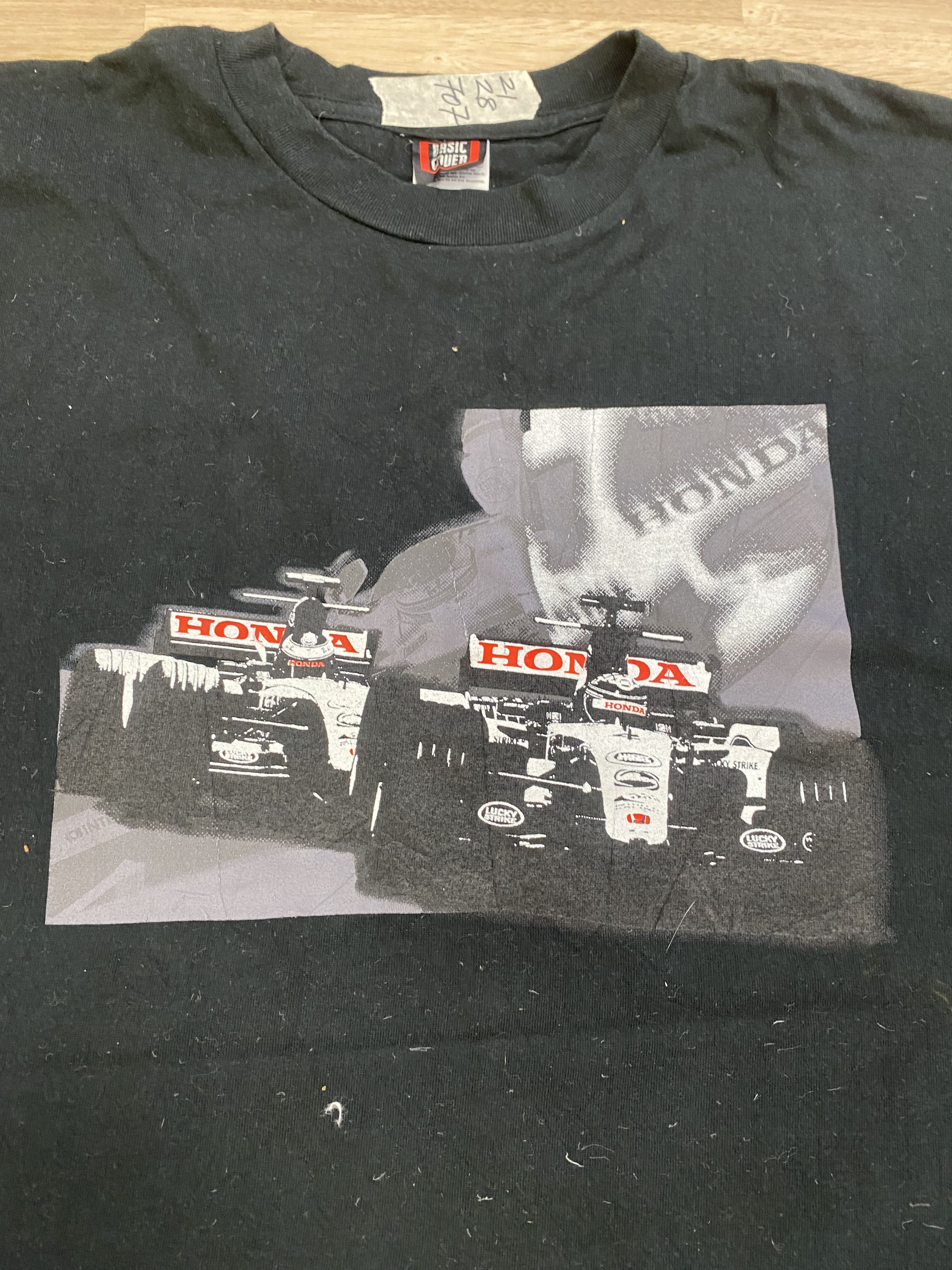 Honda honda racing formula 1 tshirt big logo size L Size US L / EU 52-54 / 3 - 3 Thumbnail