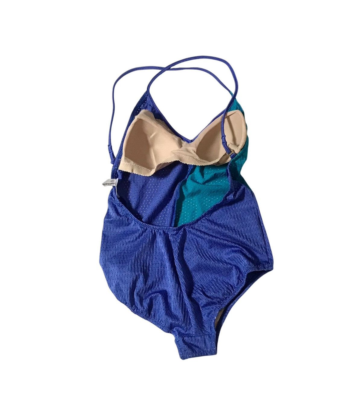 Issey Miyake Vintage issey miyake swim blue swimsuit Size S / US 4 / IT 40 - 6 Thumbnail
