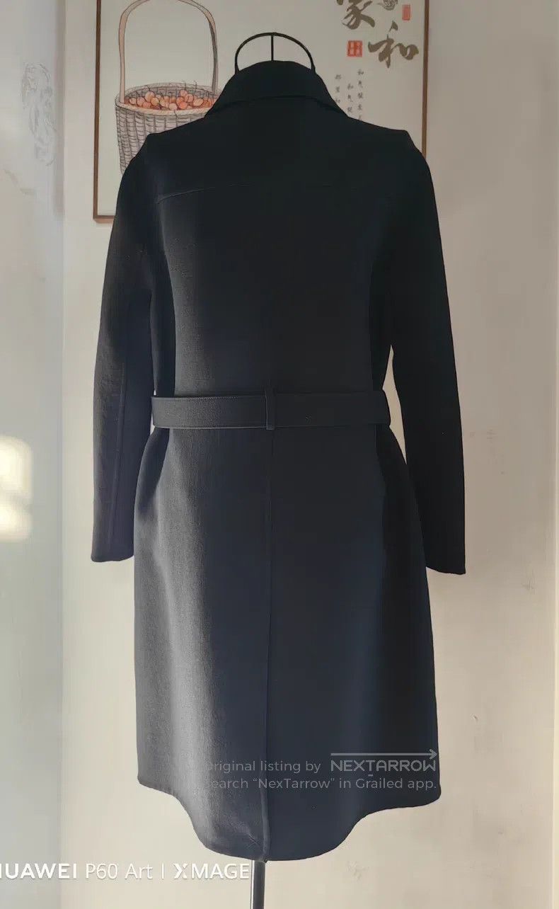 Valentino Valentino Black reversible wool trench coat Size S / US 4 / IT 40 - 2 Thumbnail