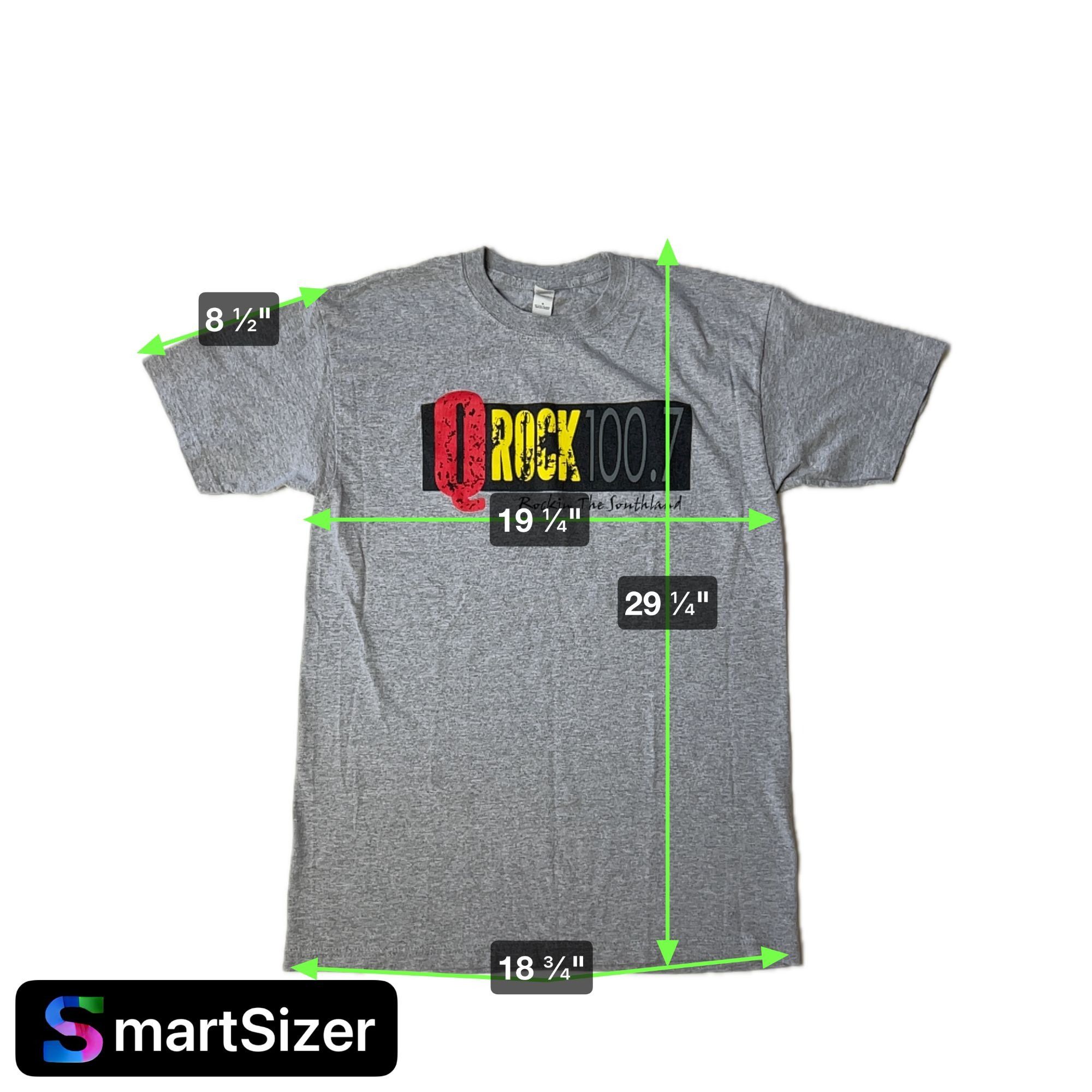 Designer QRock 100.7 Rockin The Southland Chicago Radio M T-Shirt Shi Size US M / EU 48-50 / 2 - 5 Thumbnail