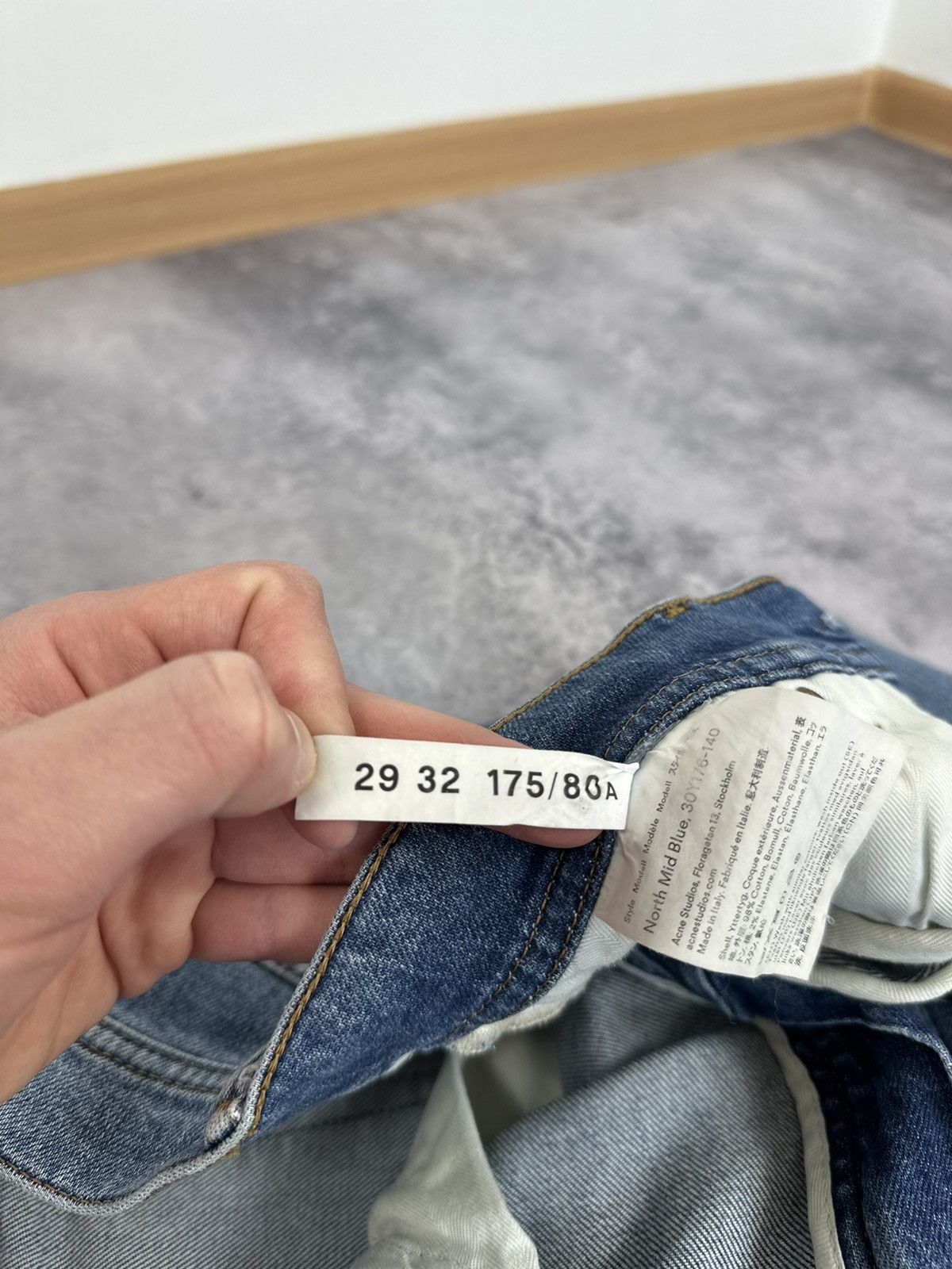 Acne Studios Vintage Acne Studios Avant Garde Designer North Mid Jeans Size US 29 - 17 Thumbnail