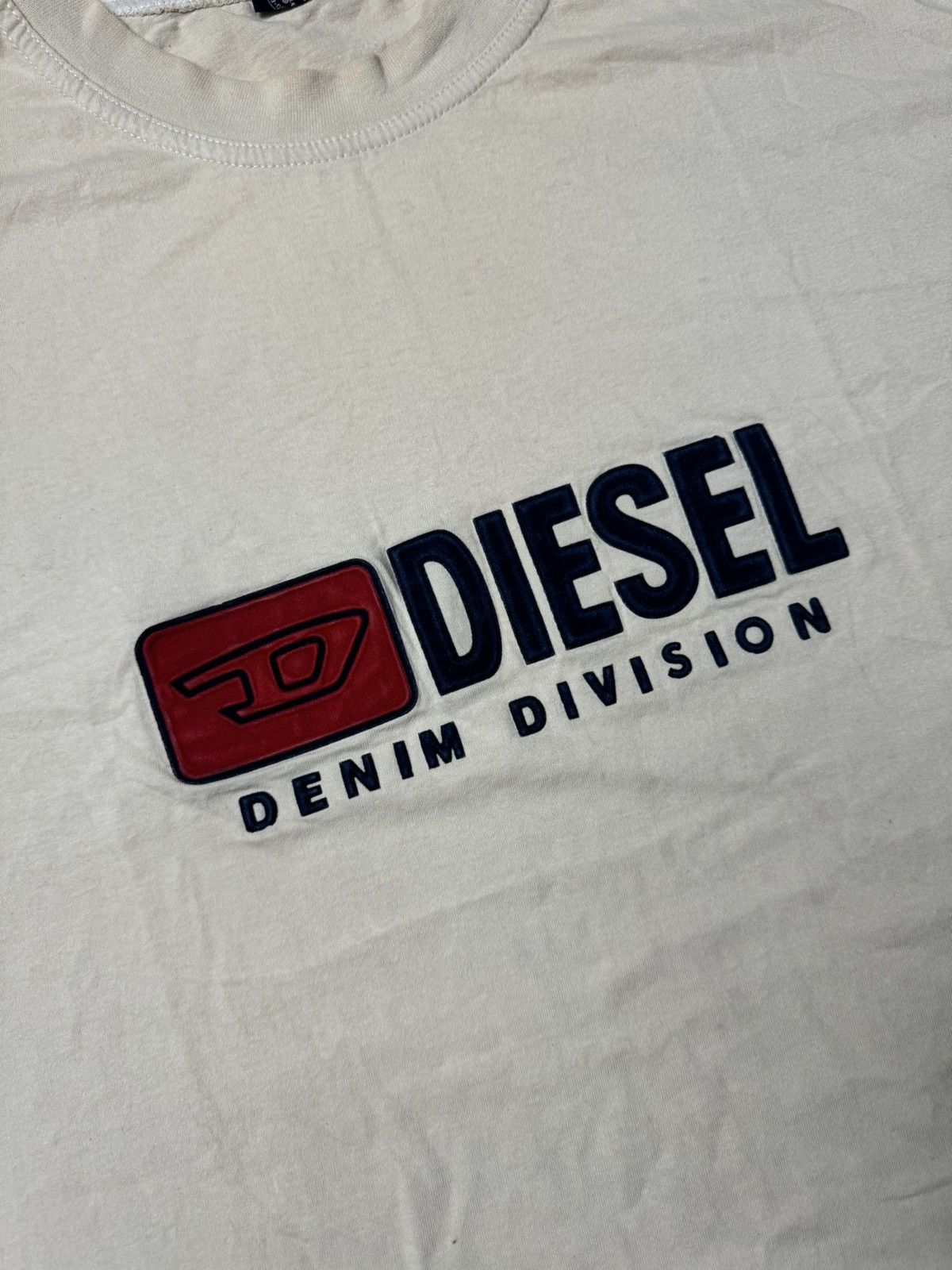 Diesel × Vintage Vintage T-Shirt Diesel Big Logo Punk Y2k Japan Style Size US XXL / EU 58 / 5 - 5 Thumbnail