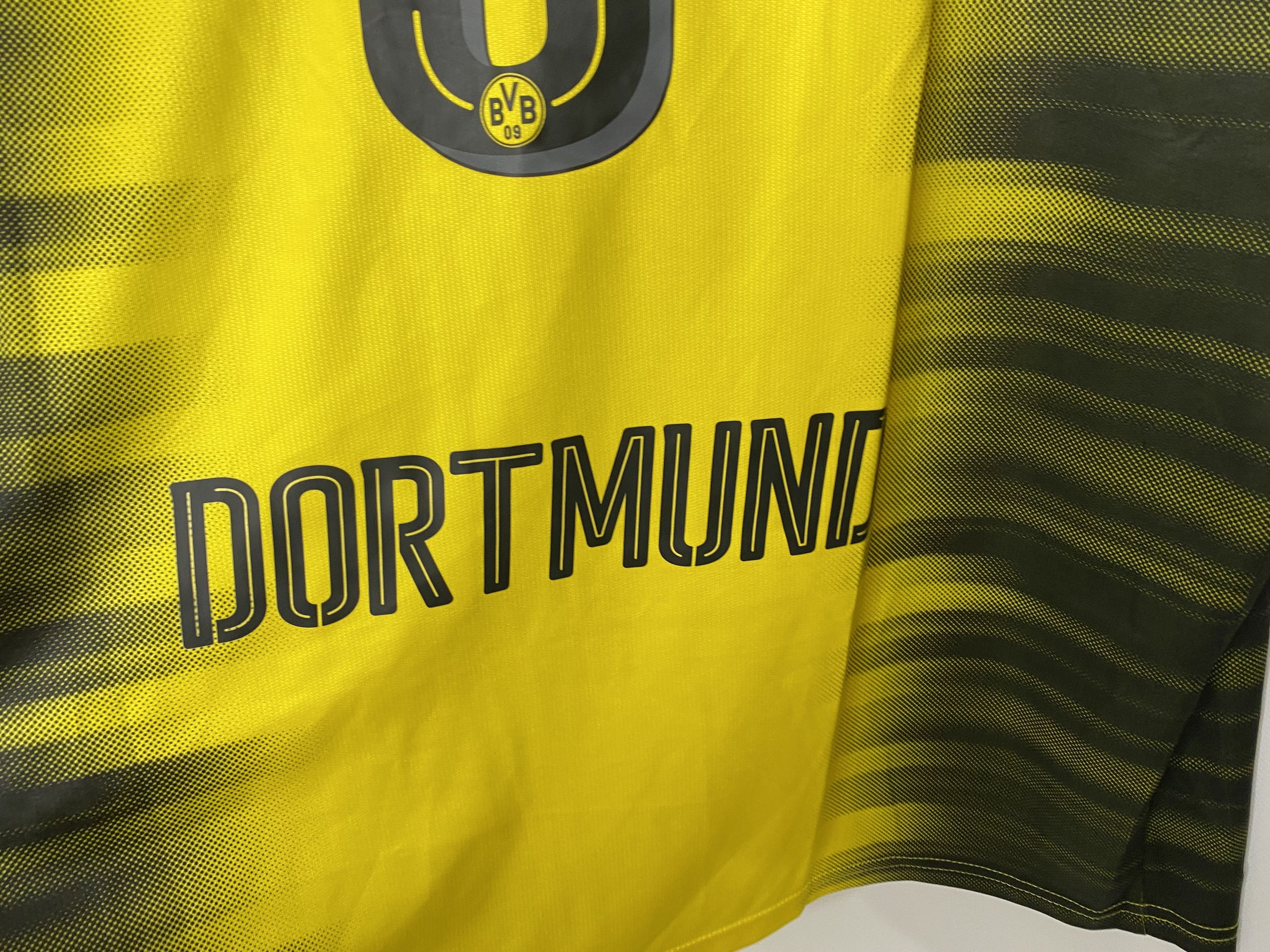 Puma BORUSSIA DORTMUND 2017-18 HOME FOOTBALL SHIRT SOCCER JERSEY Size US XXL / EU 58 / 5 - 4 Thumbnail