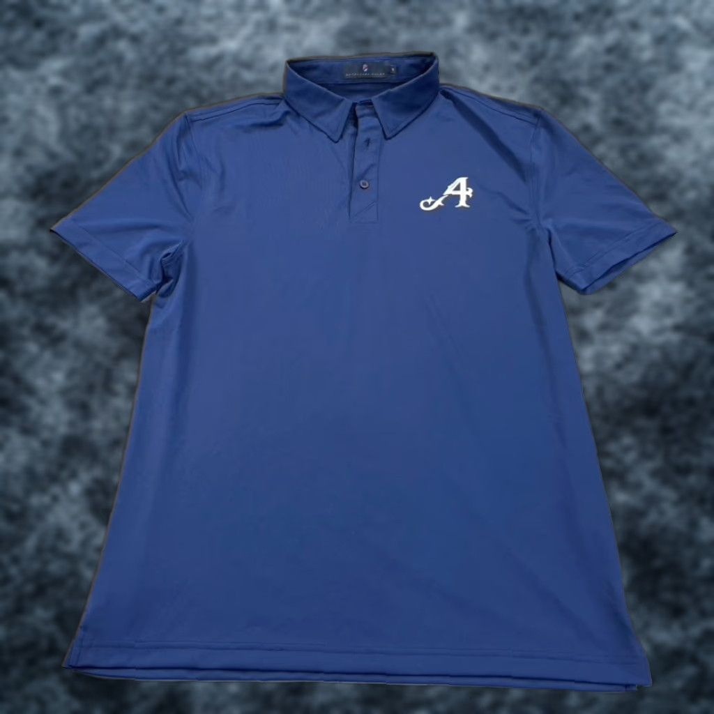 Vintage Extracurricular Four Aces LIV Golf Polo Shirt Mens S Blue Short Sleeve Button Collar Polo Shirt - Golf Sports Preppy Classic Mens Size US S / EU 44-46 / 1 - 1 Thumbnail