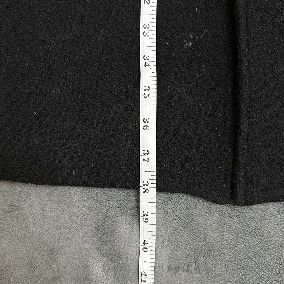 DKNY DKNY Wool Black Overcoat Size US XL / EU 56 / 4 - 4 Thumbnail