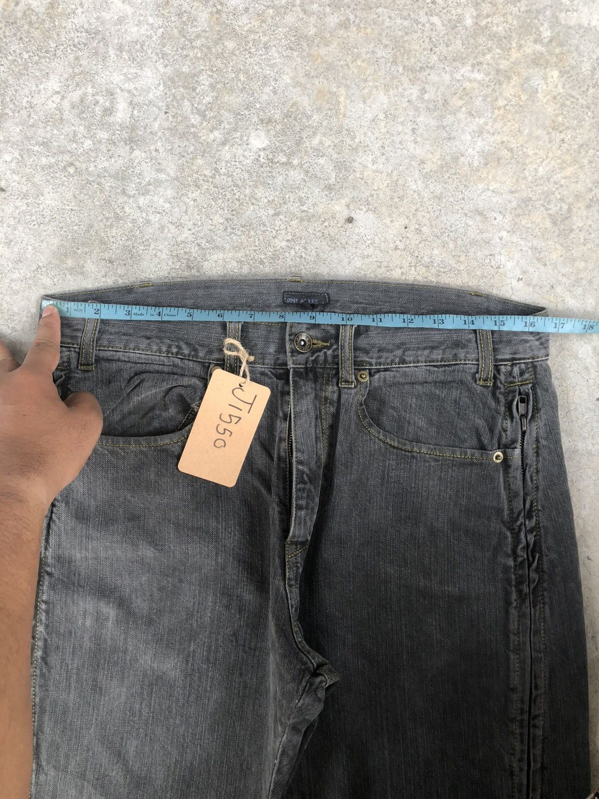 If Six Was Nine Japanese One After Flared Jeans Distressed Jeans Size US 33 - 22 Thumbnail