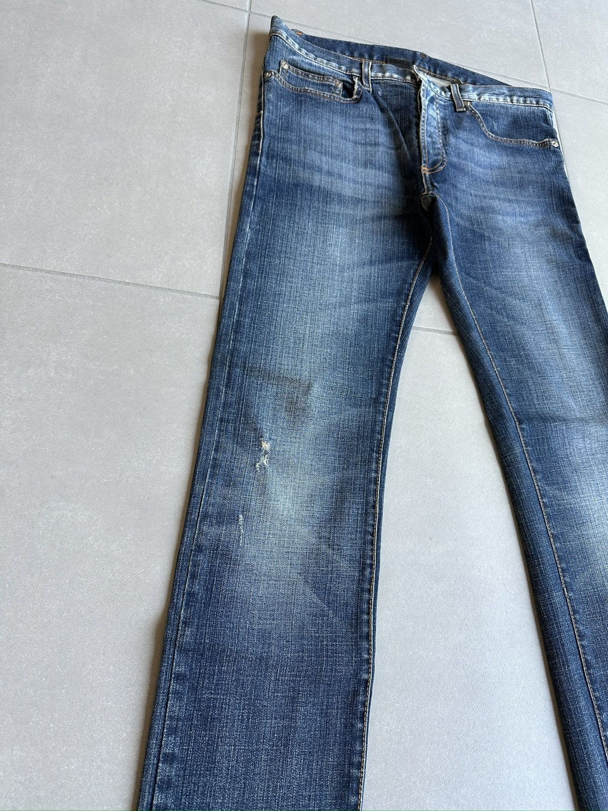 Dior × Hedi Slimane Dior Homme AW07 “Navigate” Jake denim Size US 32 / EU 48 - 6 Thumbnail