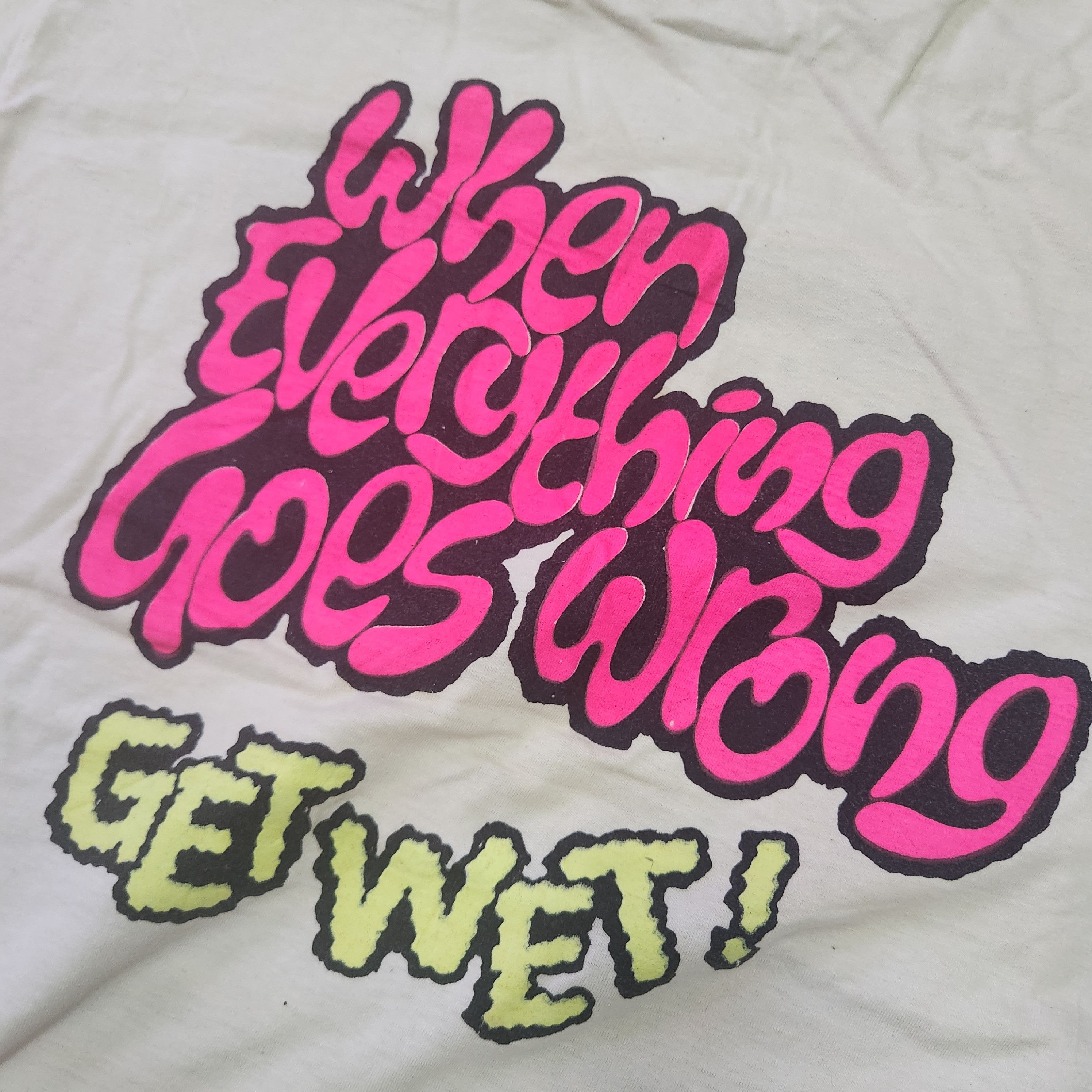Vintage Vintage 1990s Bali Surf TShirt Get Wet Single Stitches Size US S / EU 44-46 / 1 - 14 Thumbnail
