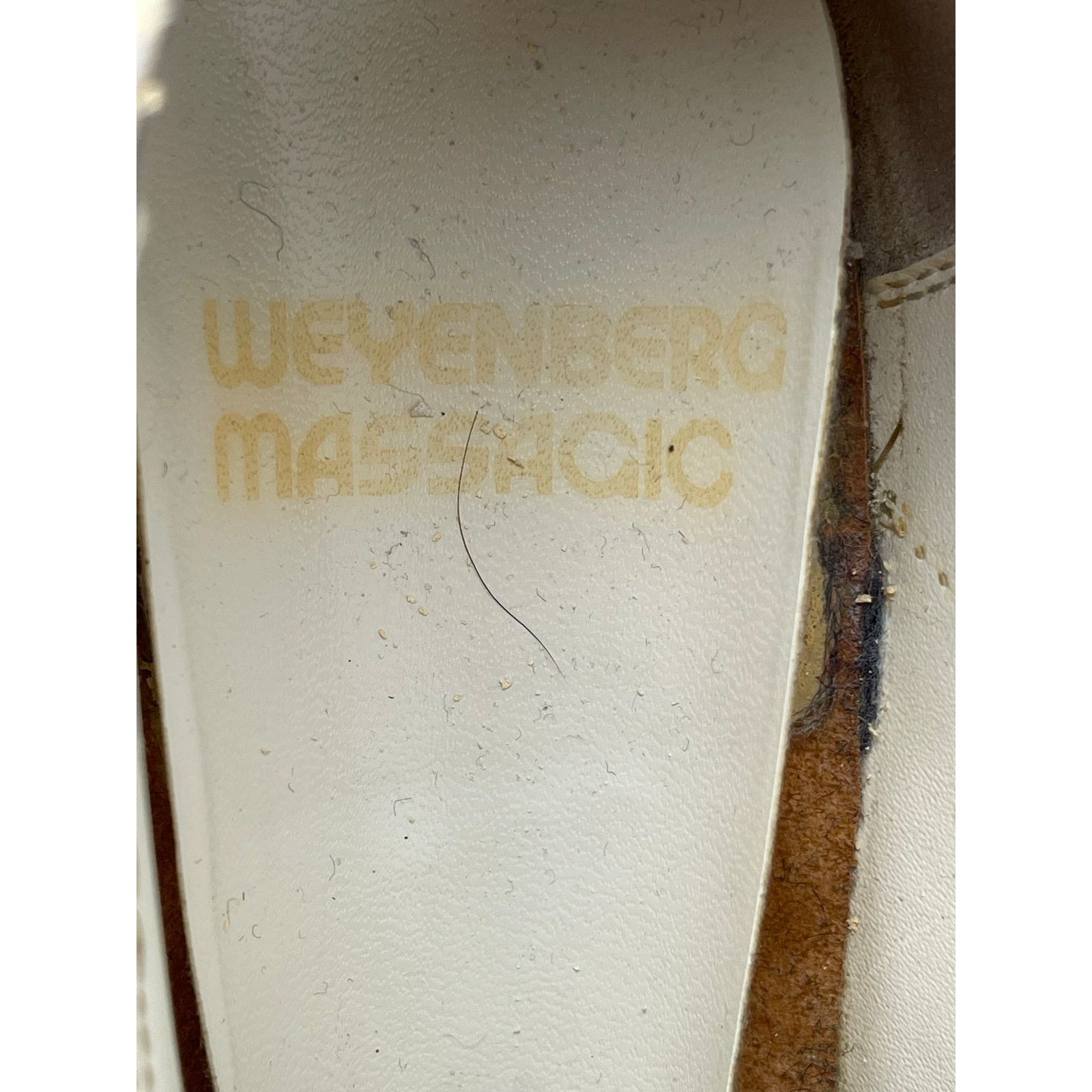 Vintage Weyenberg Massagic White Horsebit Loafers 8.5 D Size US 8.5 / EU 41-42 - 7 Thumbnail