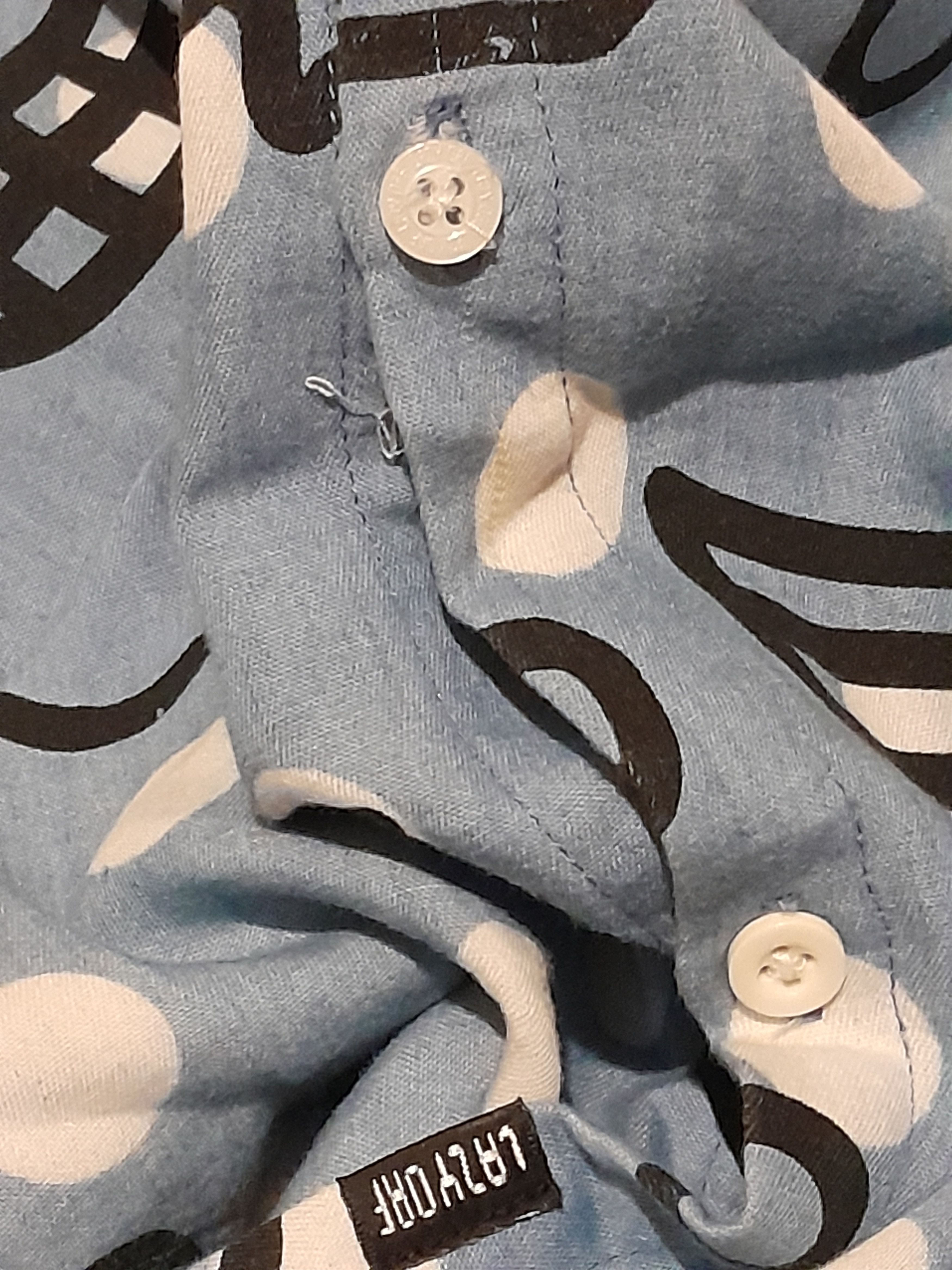 Lazy Oaf Lazy Oaf Bits 'N Bobs Button Down Shirt Size US M / EU 48-50 / 2 - 3 Thumbnail