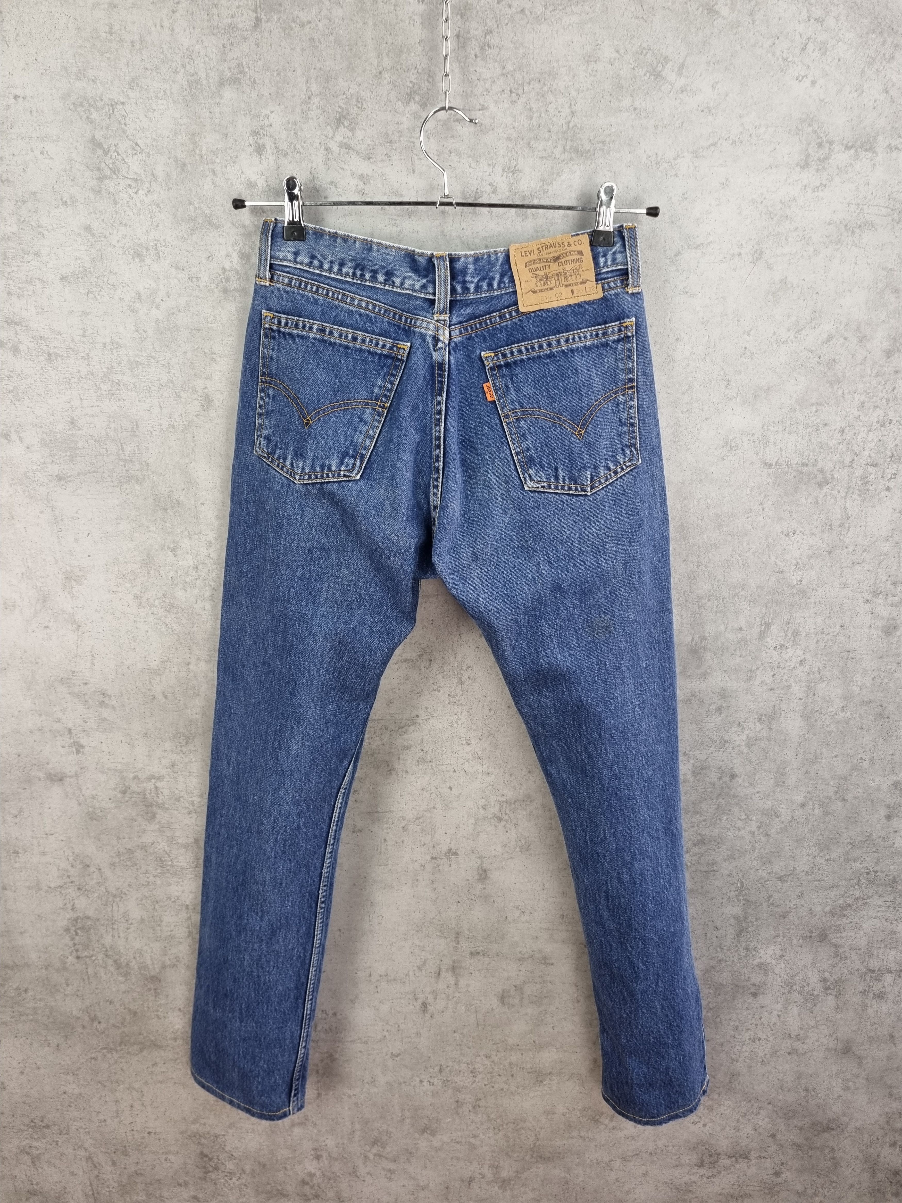 Levi's × Levi's Vintage Clothing × Vintage 95s Levi's Raw Denim Gorgeous Denim Jeans made in UK Size US 30 / EU 46 - 3 Thumbnail