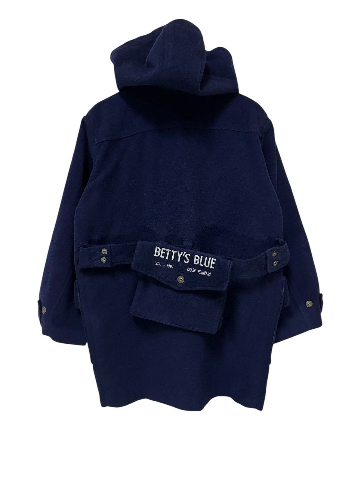 Vintage Vintage betty’s blue by shinji abe duffle wool winter coat Size US L / EU 52-54 / 3 - 8 Thumbnail