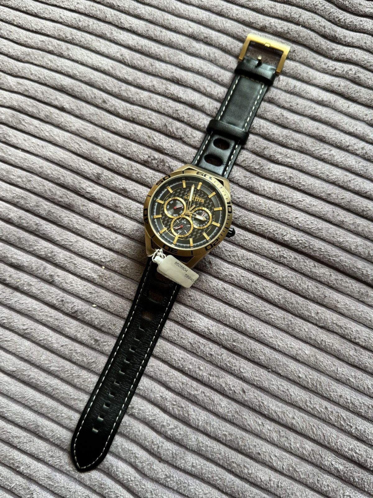 Jean Paul Gaultier Jean Paul Gaultier Archive Black Gold Man Watch Grail JPG Size ONE SIZE - 1 Thumbnail