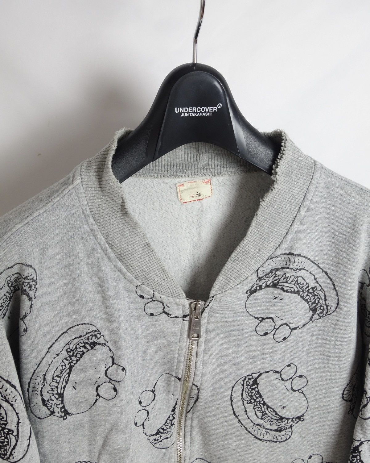 Undercover SS2002 UNDERCOVER “THE ILLUSION OF HAZE” Zip-up Sweat-shirt Size US S / EU 44-46 / 1 - 5 Thumbnail