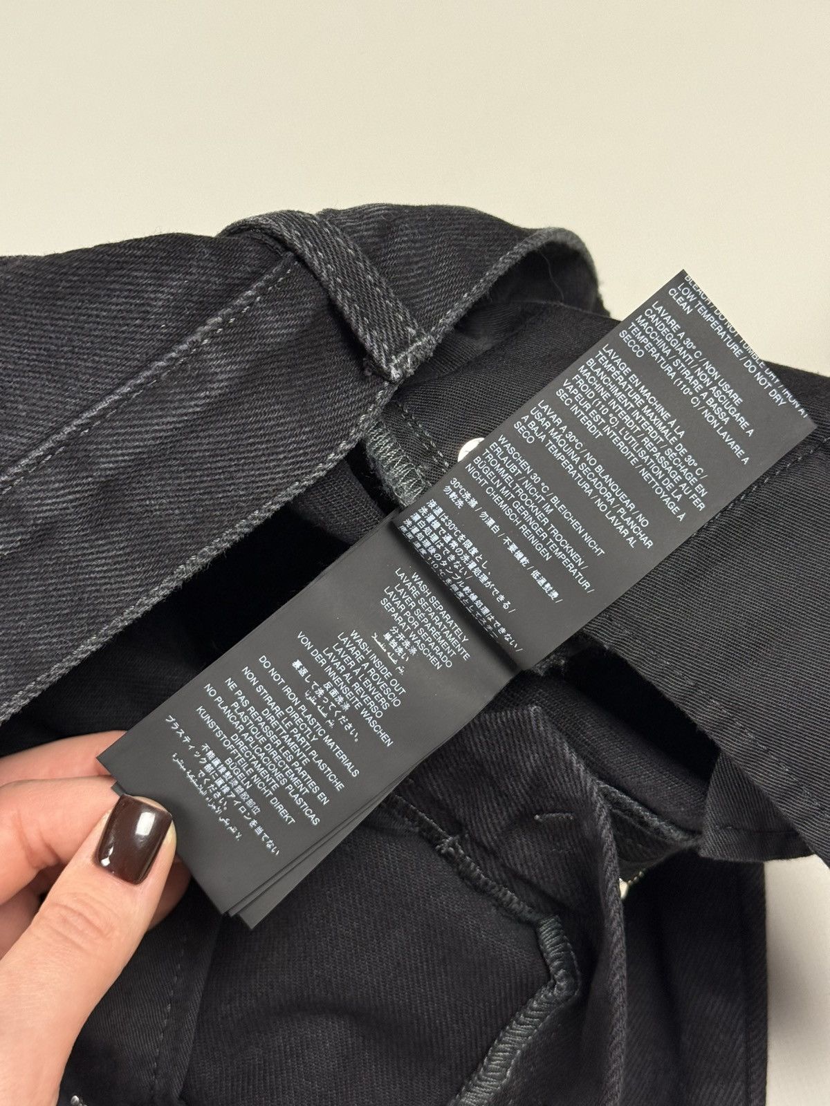 Heron Preston BNWT! Heron Preston Black Wash Denim 5 Pocket Jeans Pants Size 25" / US 0 / IT 36 - 18 Thumbnail