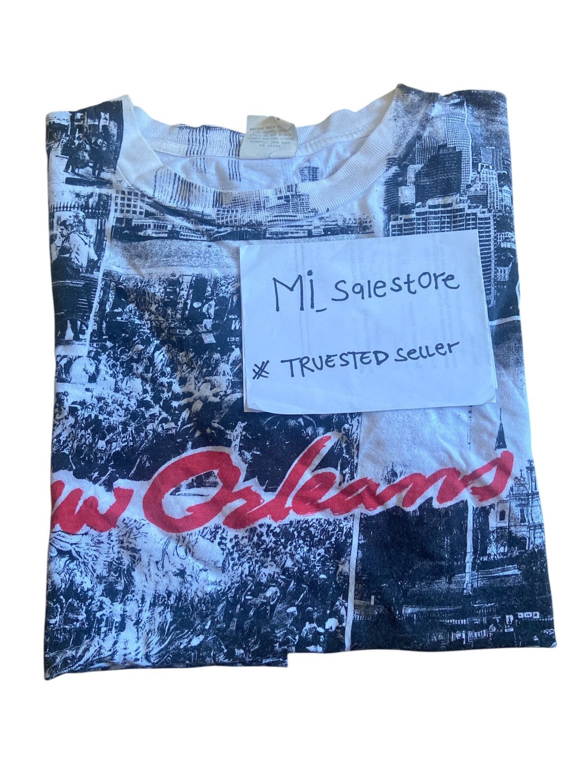 Supreme Vintage white shirt New orleans city Printed Size US L / EU 52-54 / 3 - 1 Thumbnail