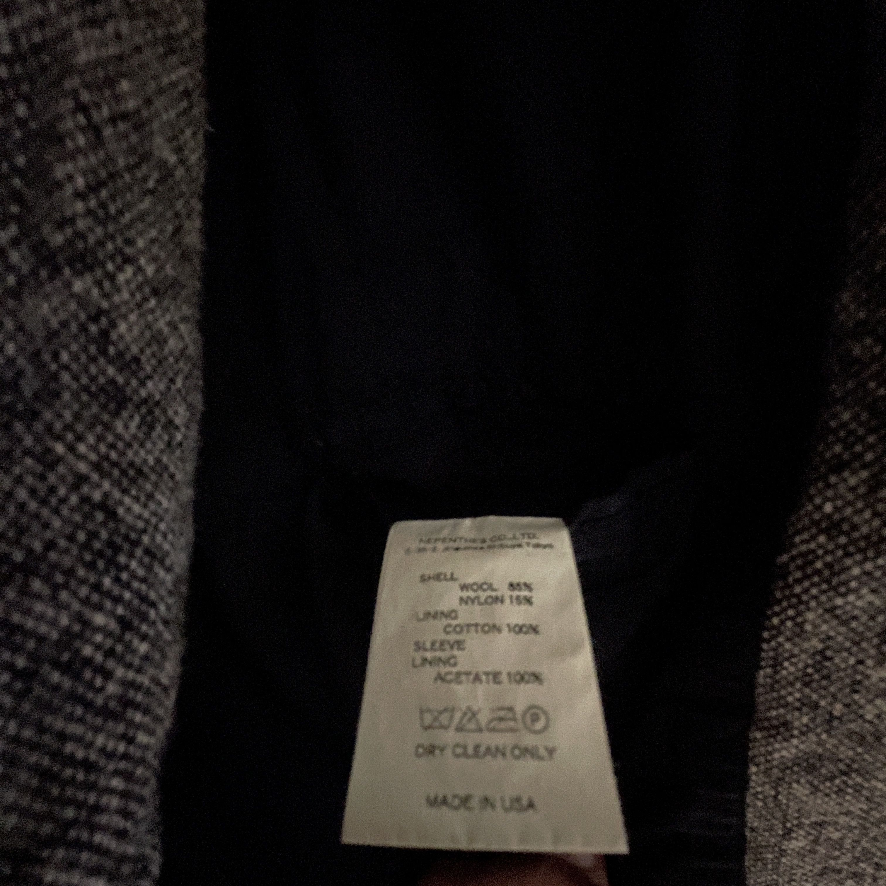 Engineered Garments Engineered Garments Hompespun wool Jacket Vest setup Size 34R - 6 Thumbnail