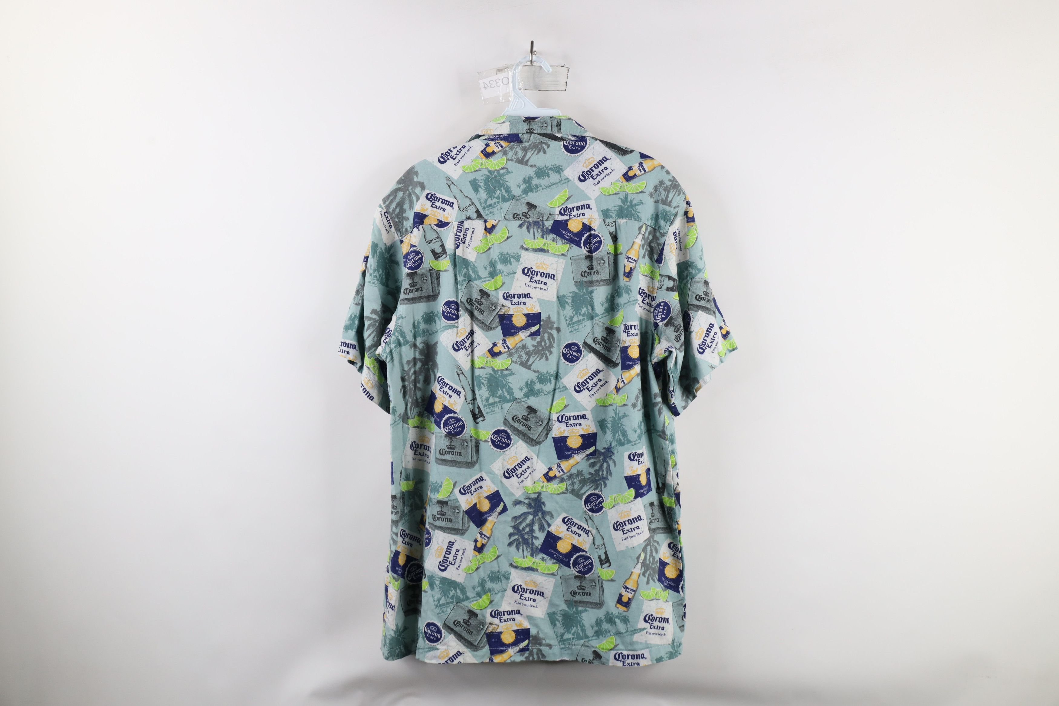 Vintage Vintage 90s Streetwear Beer All Over Print Button Shirt Size US M / EU 48-50 / 2 - 8 Thumbnail